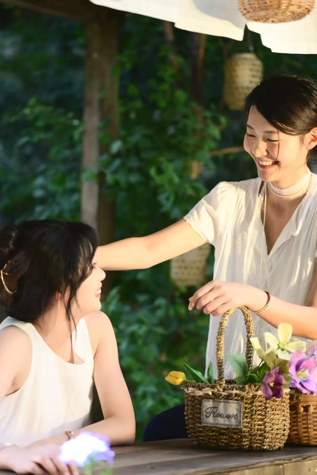 温柔的夏天和会笑的女孩
