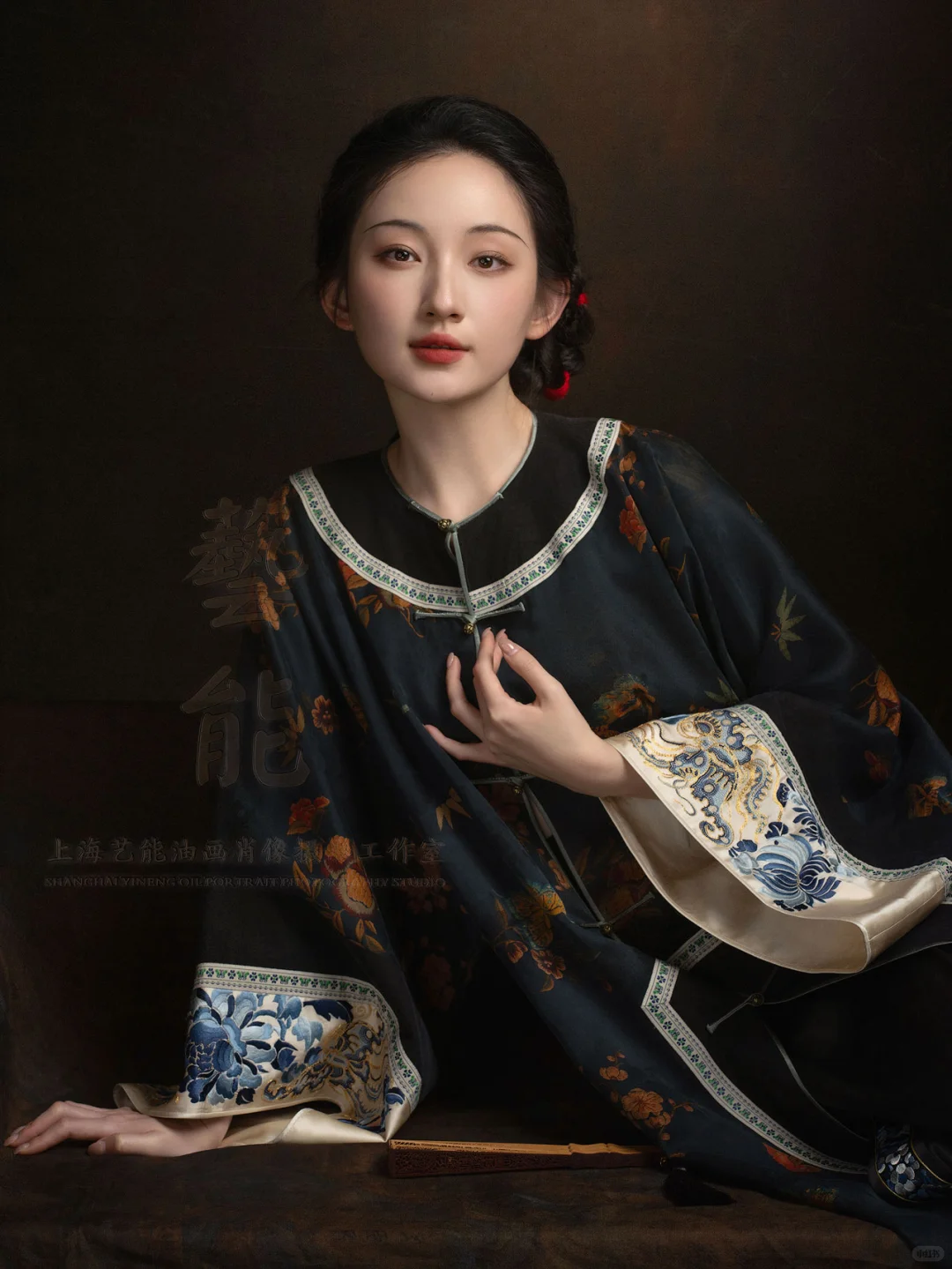 极简风清汉女肖像-再次纠结的首图选择