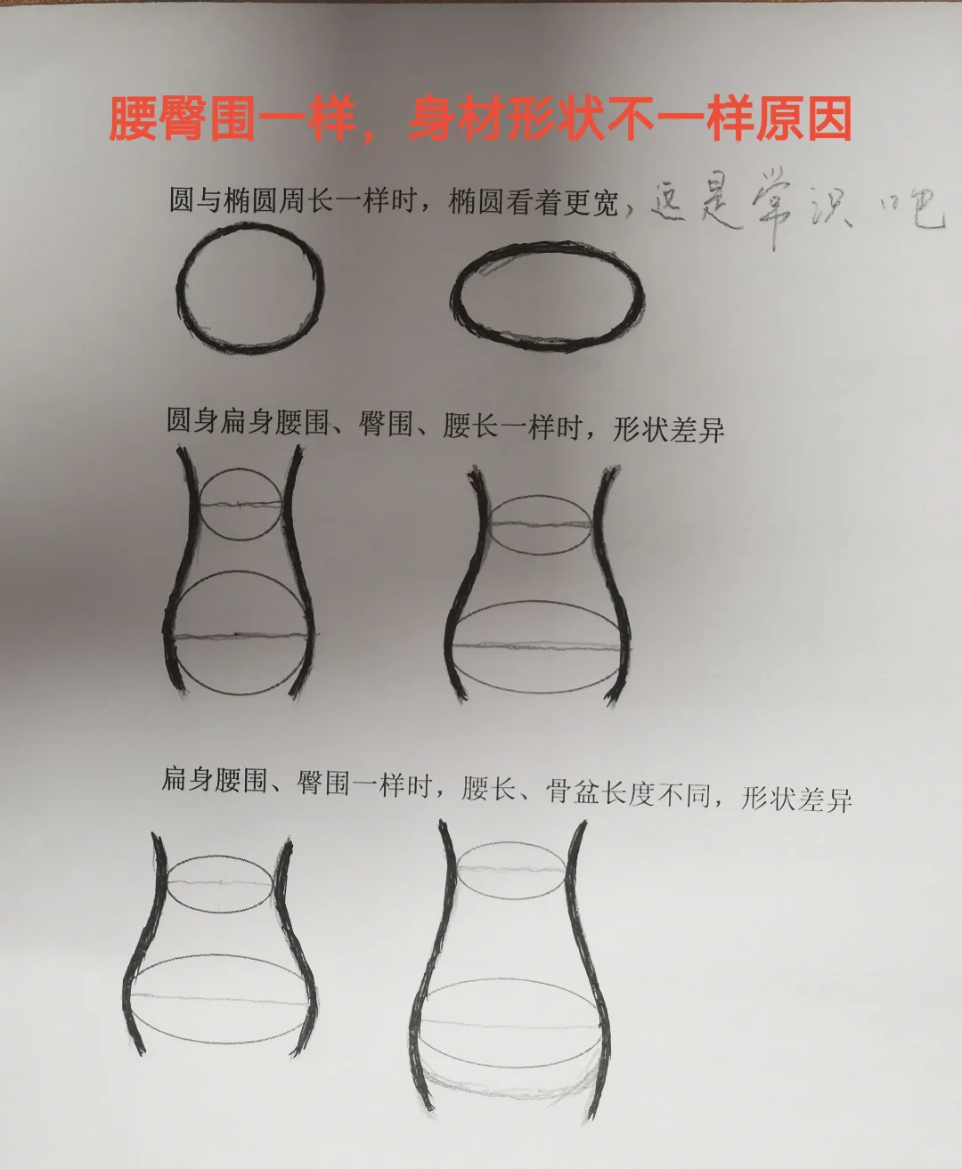 身材分类是大致分类，没必要复杂化