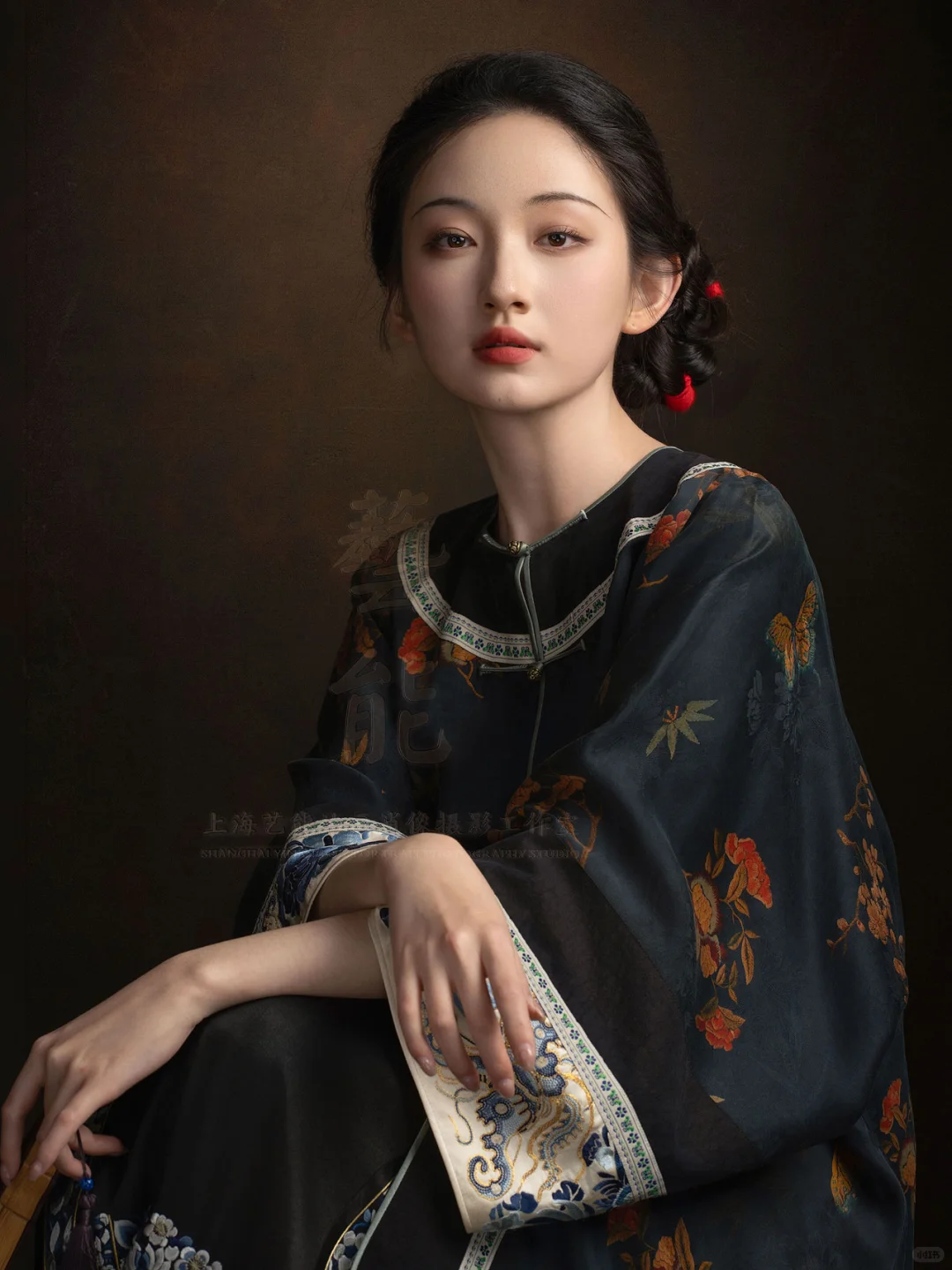 极简风清汉女肖像-再次纠结的首图选择