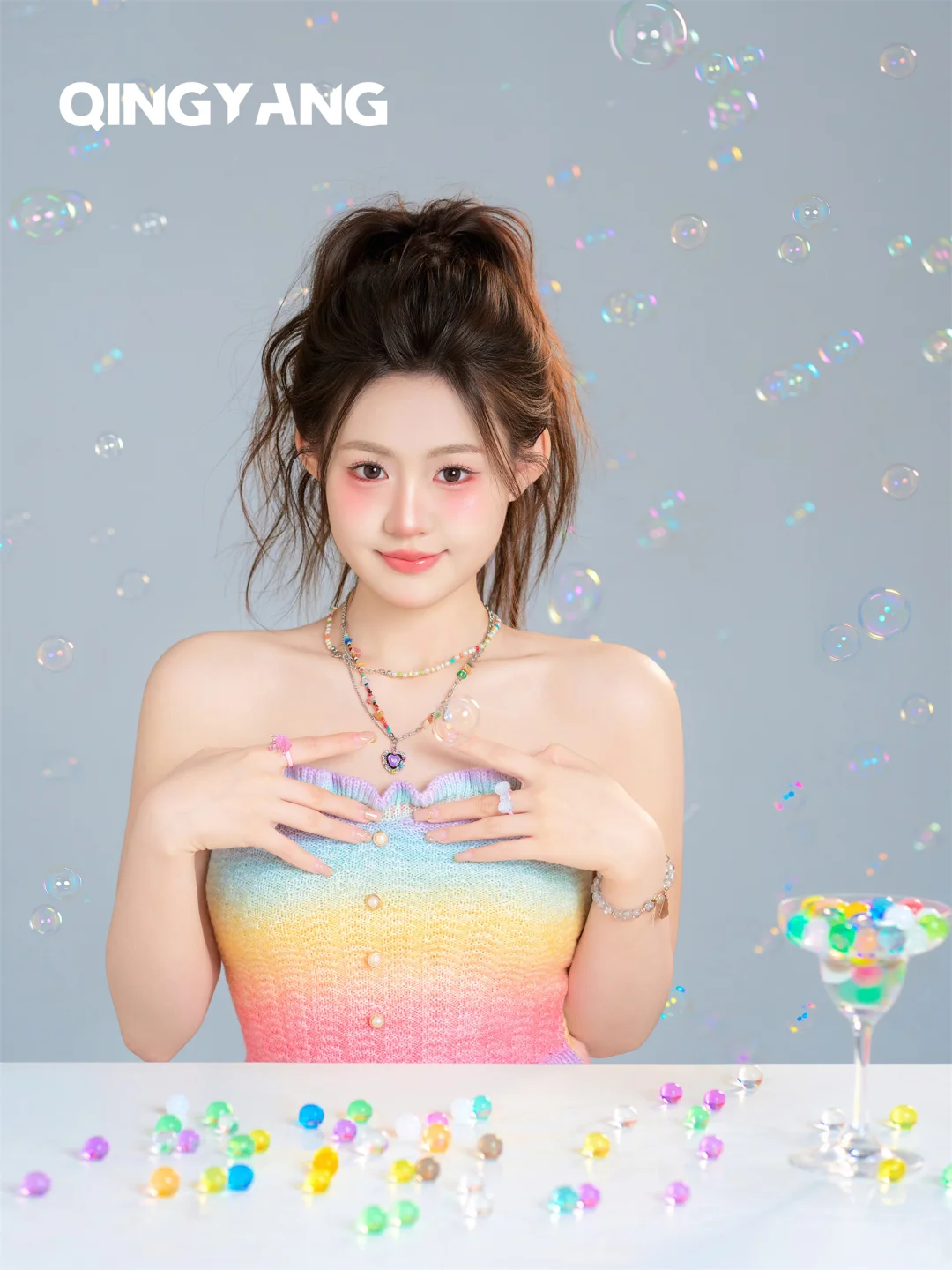 适合夏天的泡泡🫧写真｜可爱爆棚