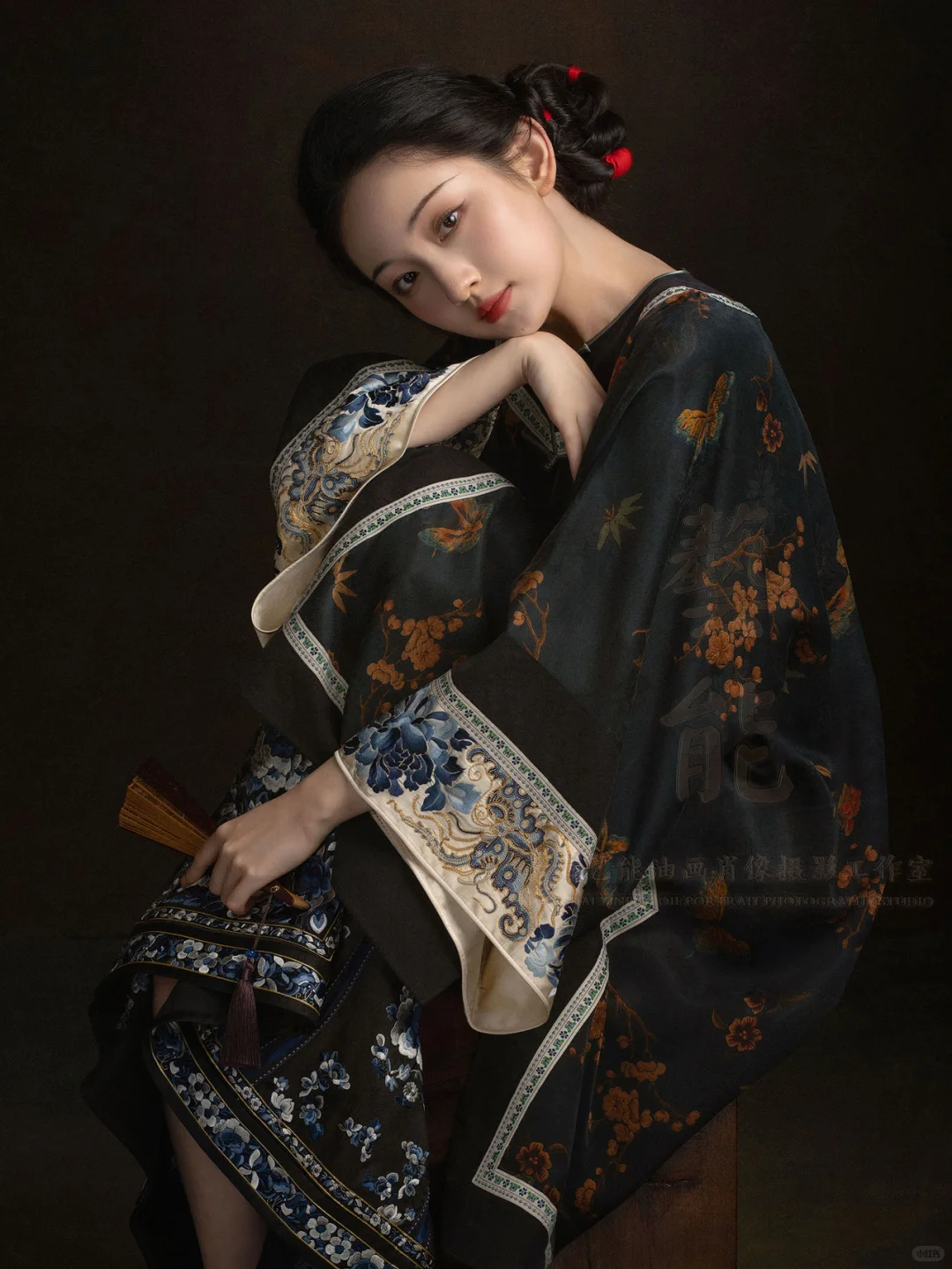 极简风清汉女肖像-再次纠结的首图选择