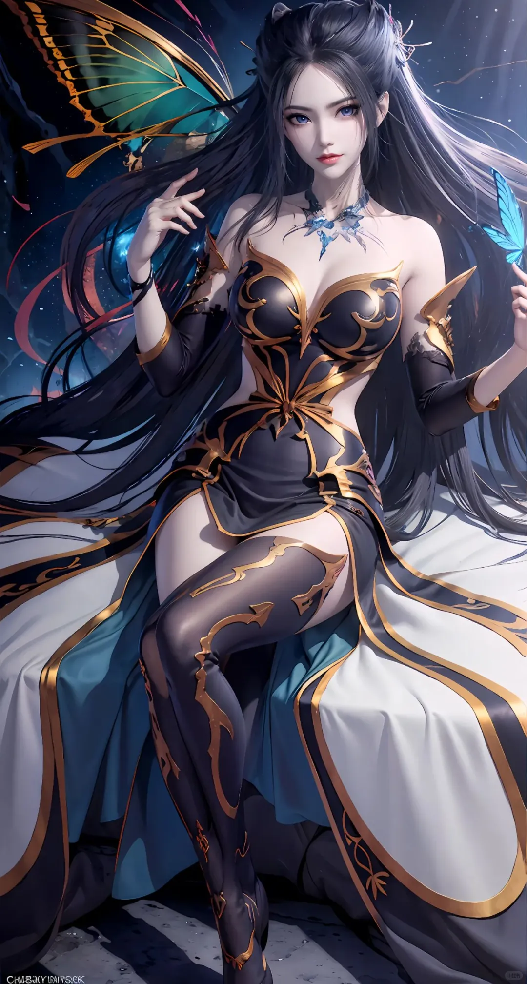 国漫女神 焰灵姬精美壁纸一组