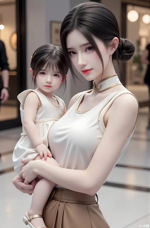 斗破苍穹国漫女神亲子装美图欣赏