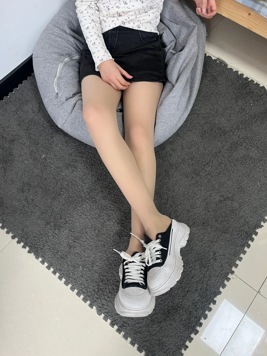 不是我说！美肤袜穿上去根本脱不下来～
