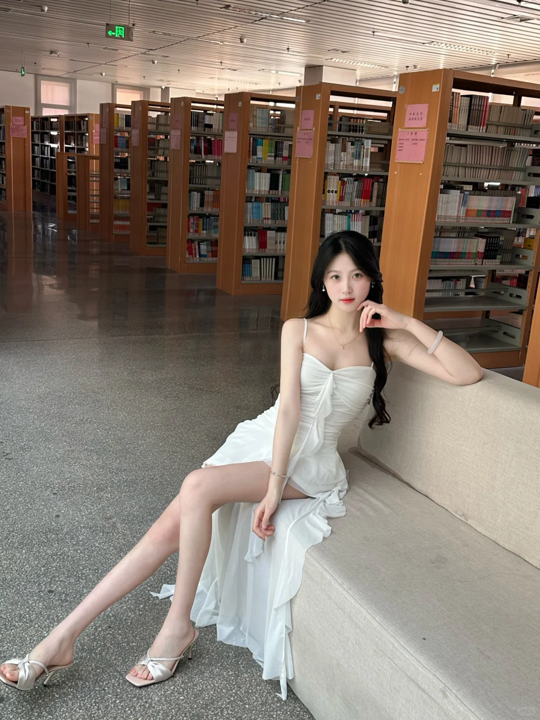 今天穿了仙女裙！