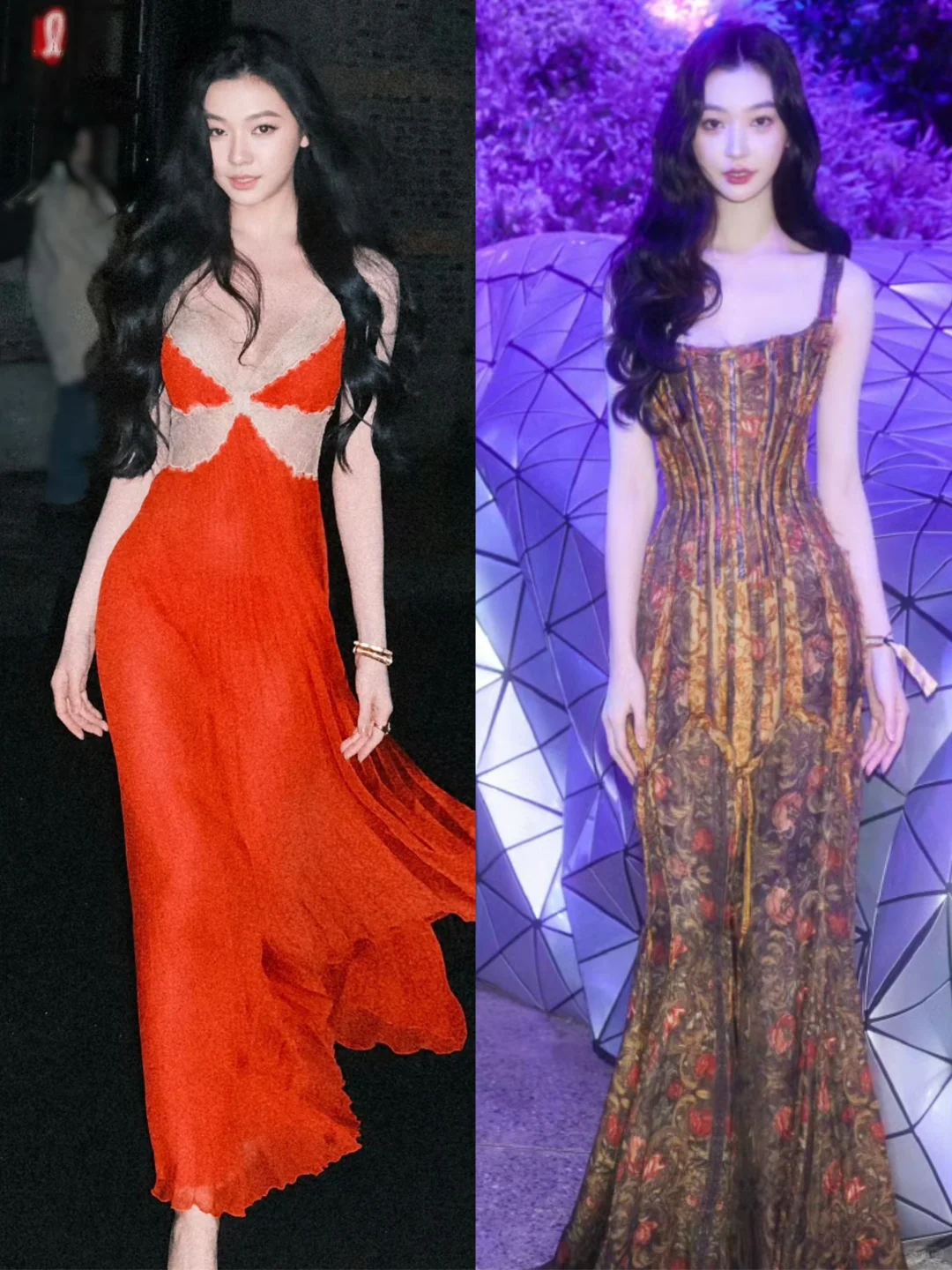 易梦玲礼服20组 美商高+敢穿=大出圈