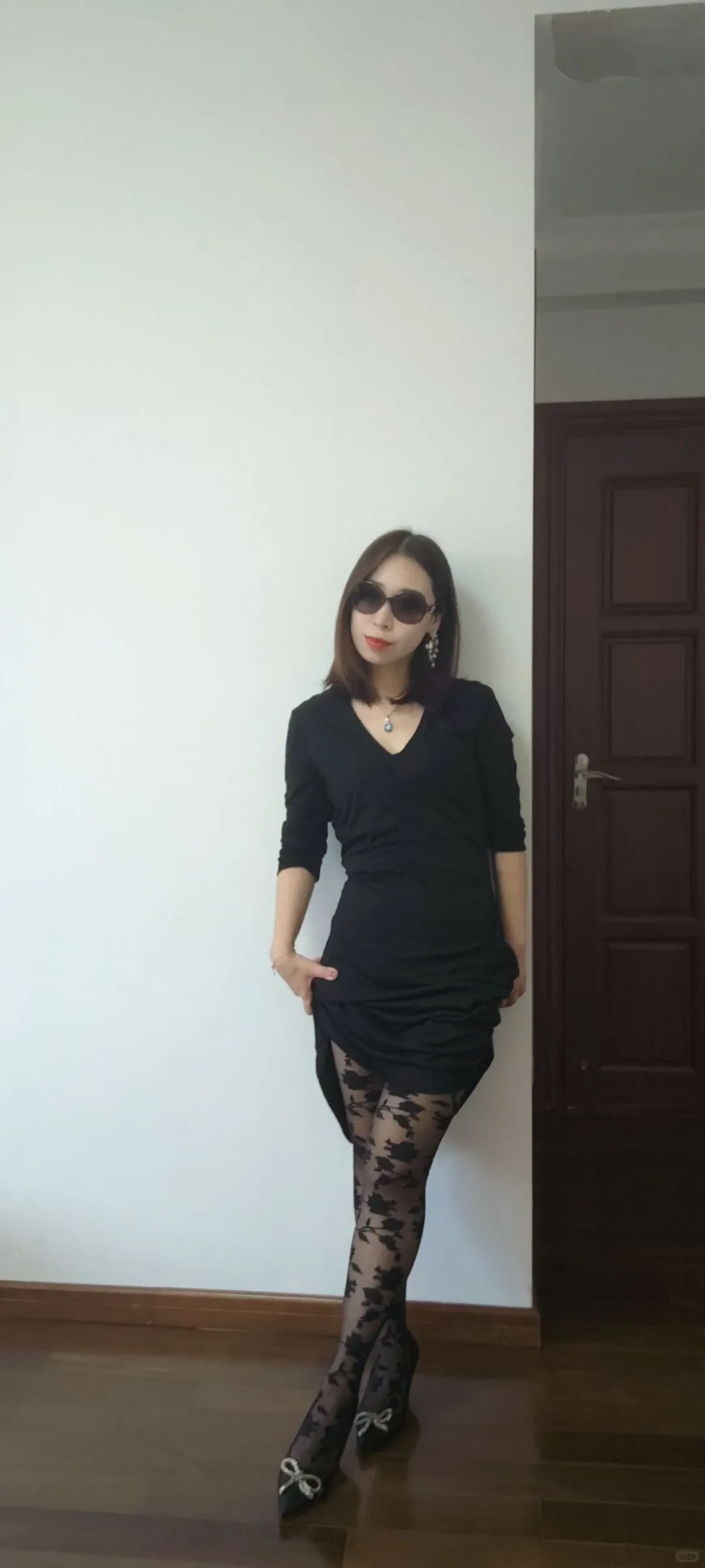 中年少女的换季丝袜穿搭