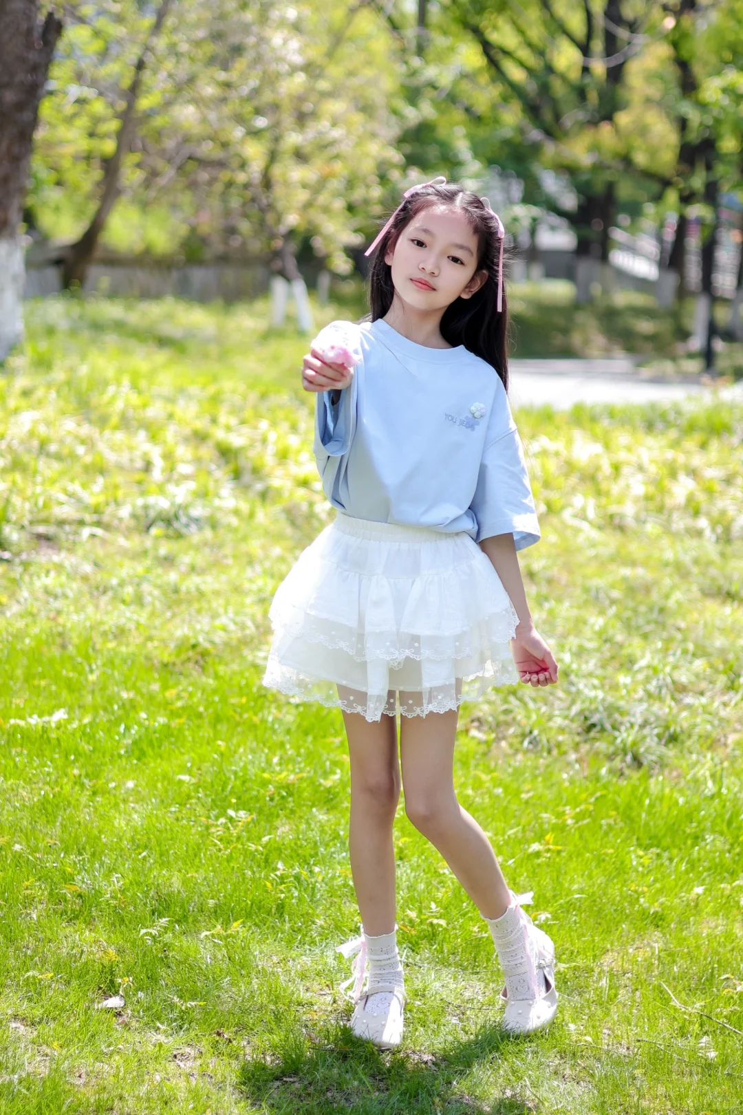 属于夏日的一抹蓝～