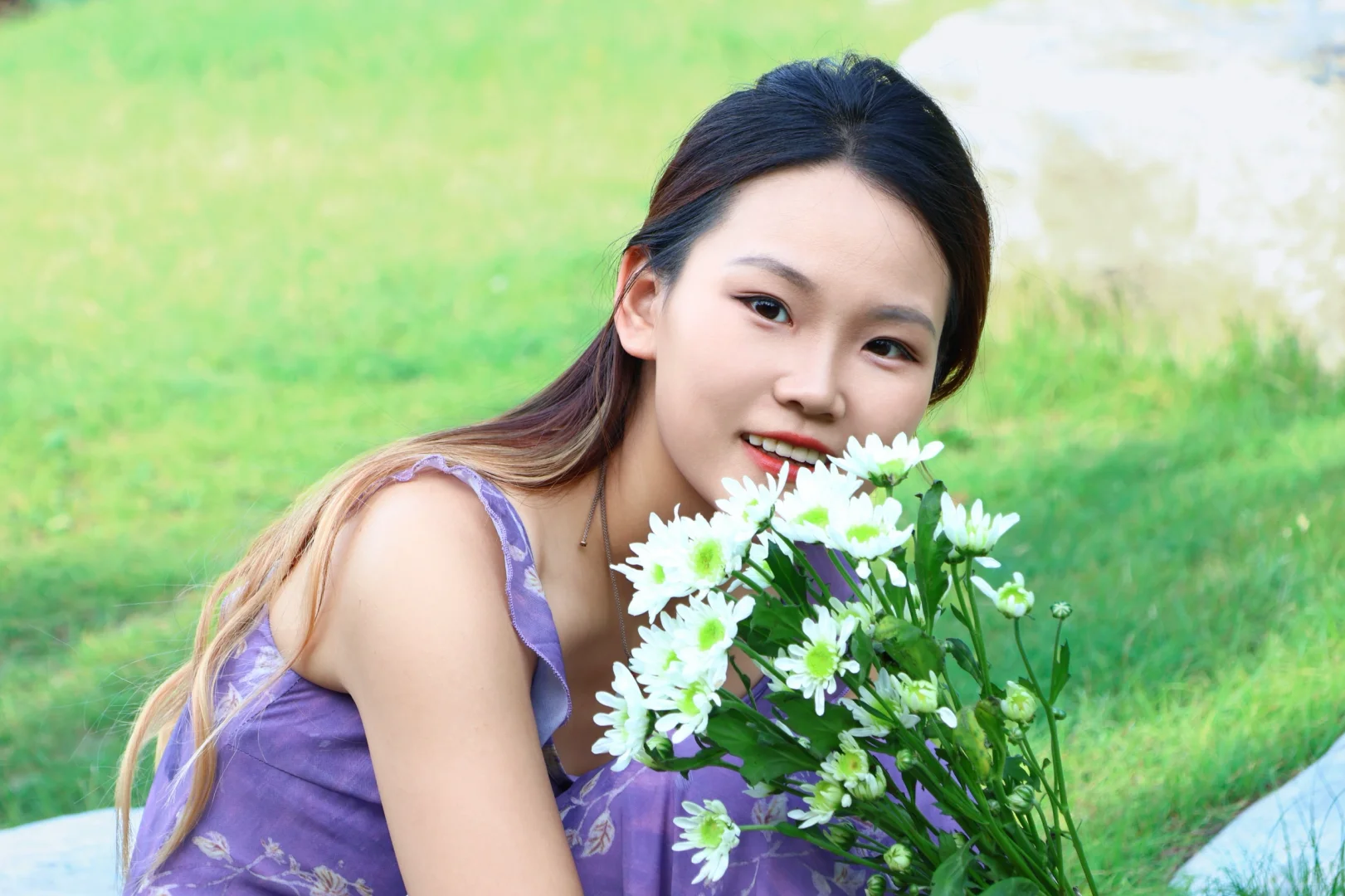 佳能首拍拍到美女了！美女也为我造神图～