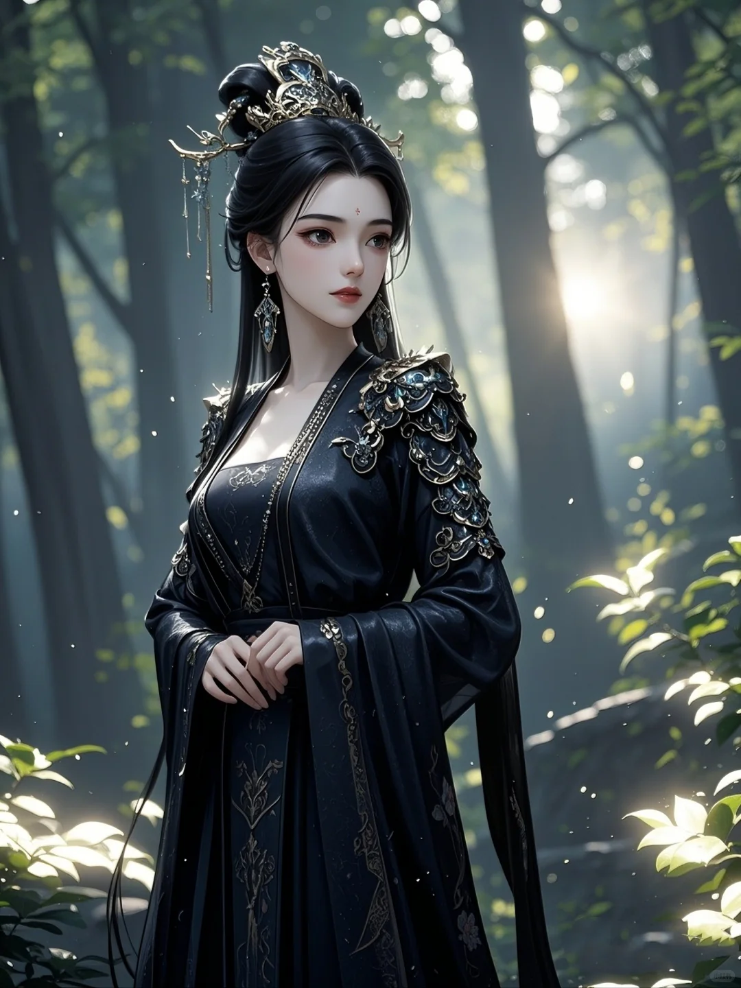 黑袍加身，威风凛凛