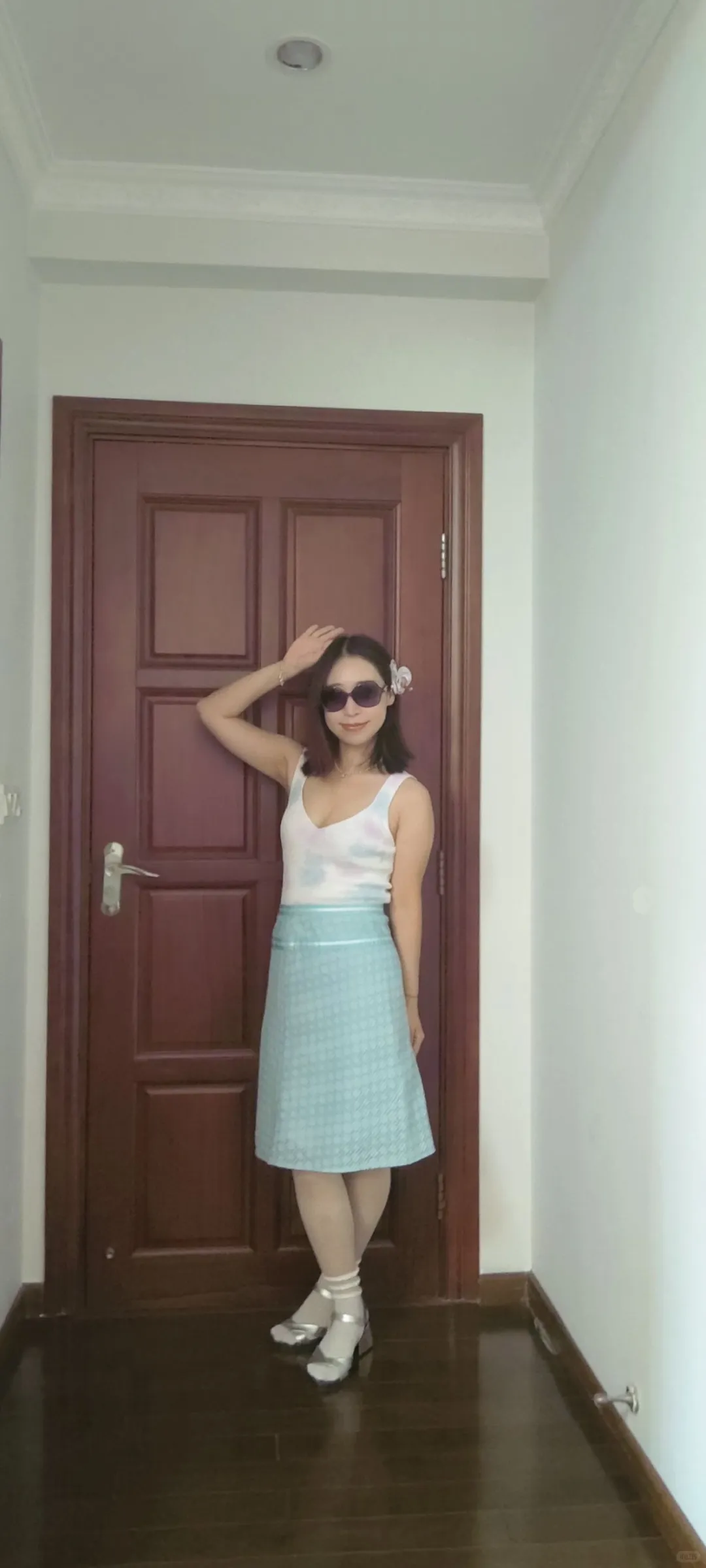 中年少女的换季丝袜穿搭