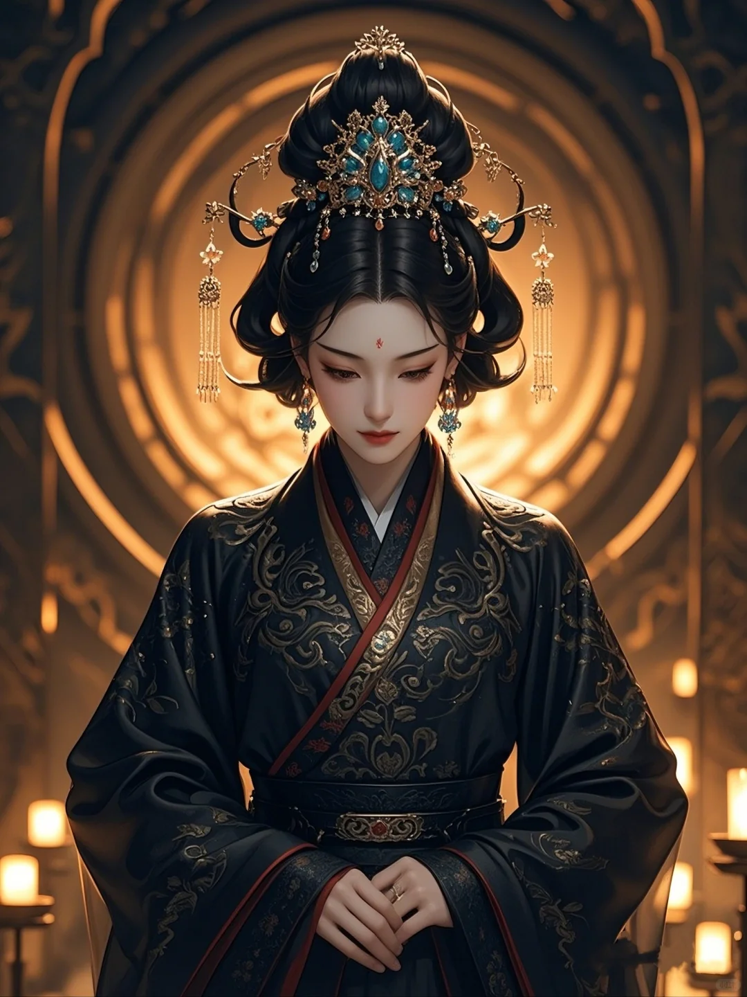 黑袍加身，威风凛凛