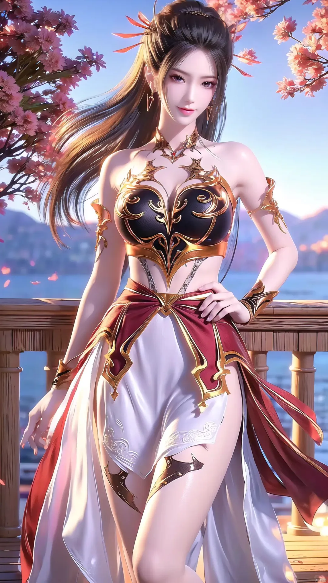 国漫女神 焰灵姬精美壁纸一组