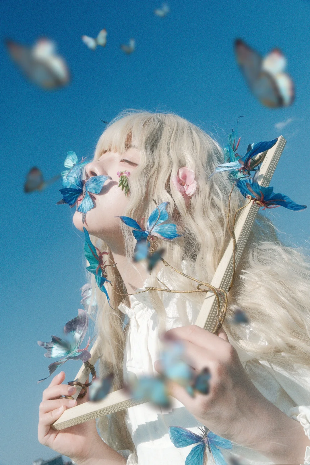 “一万只蝴蝶 穿过我的身体🦋”