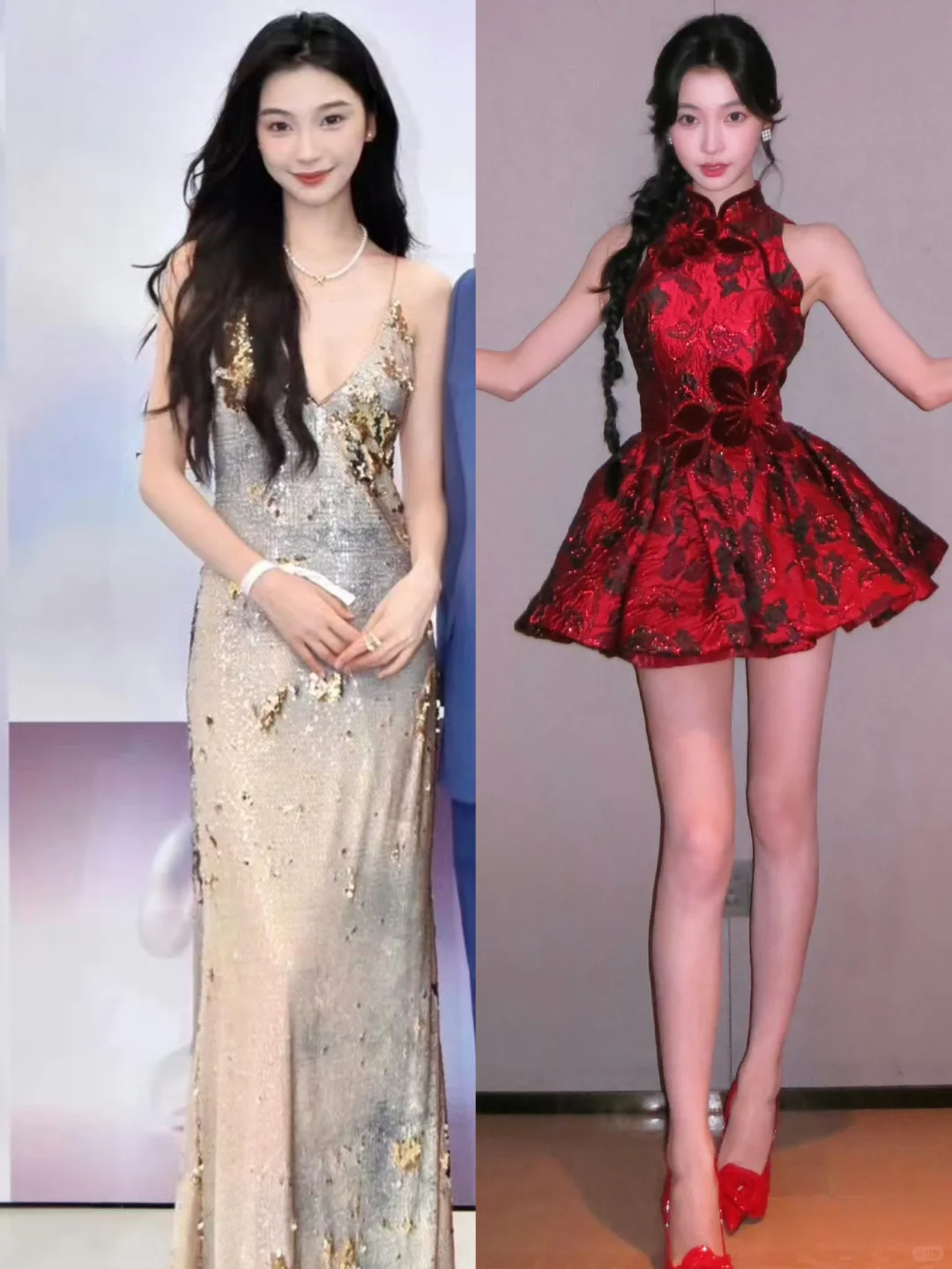 易梦玲礼服20组 美商高+敢穿=大出圈