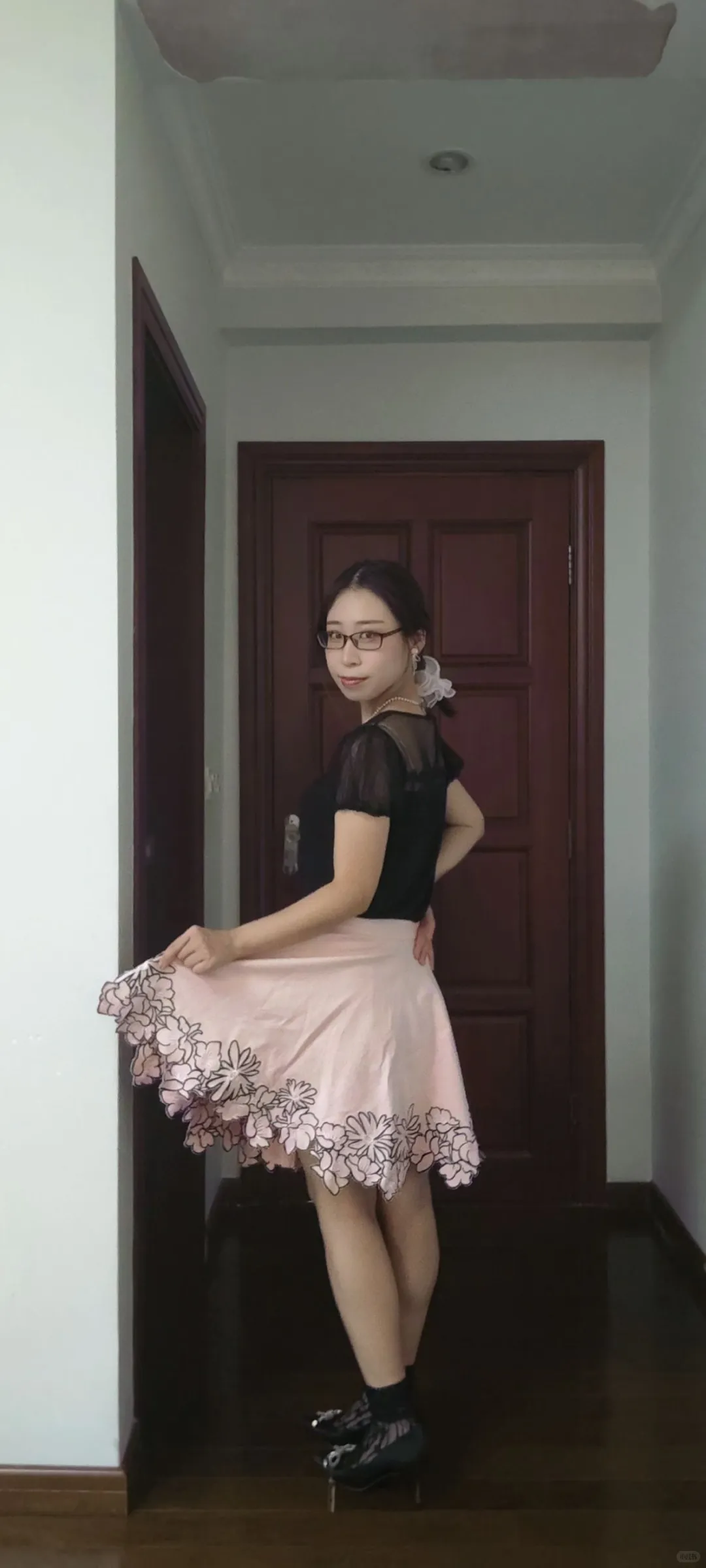 中年少女的换季丝袜穿搭