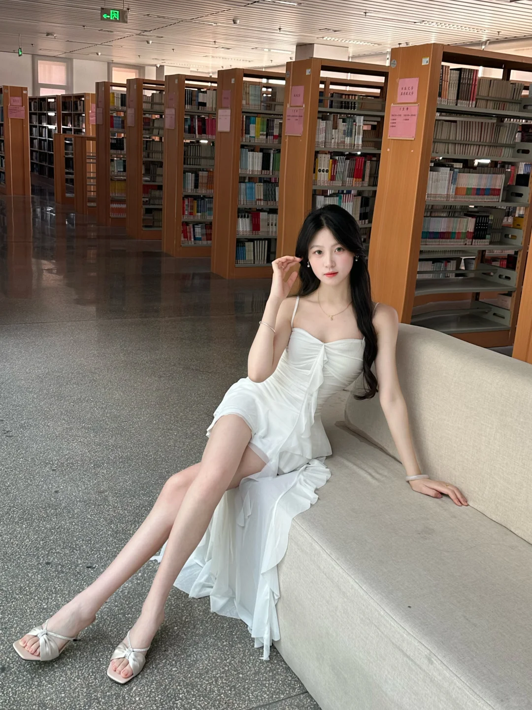 今天穿了仙女裙！