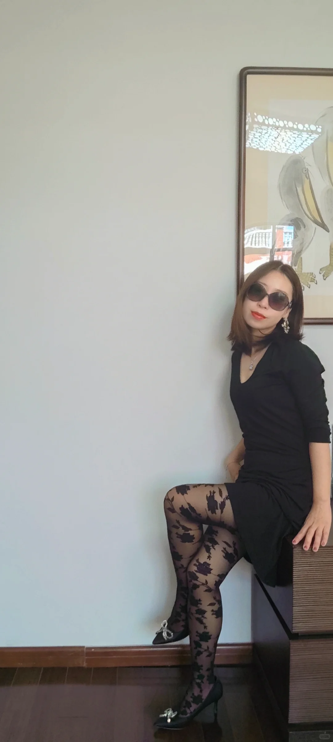 中年少女的换季丝袜穿搭