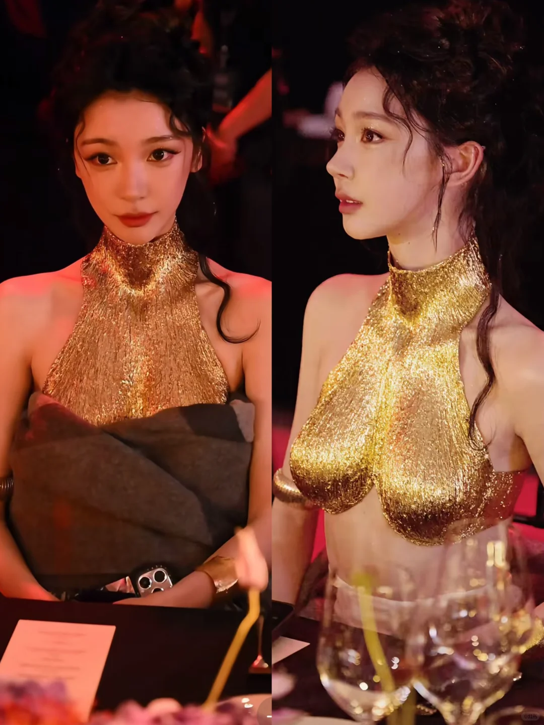 易梦玲礼服20组 美商高+敢穿=大出圈