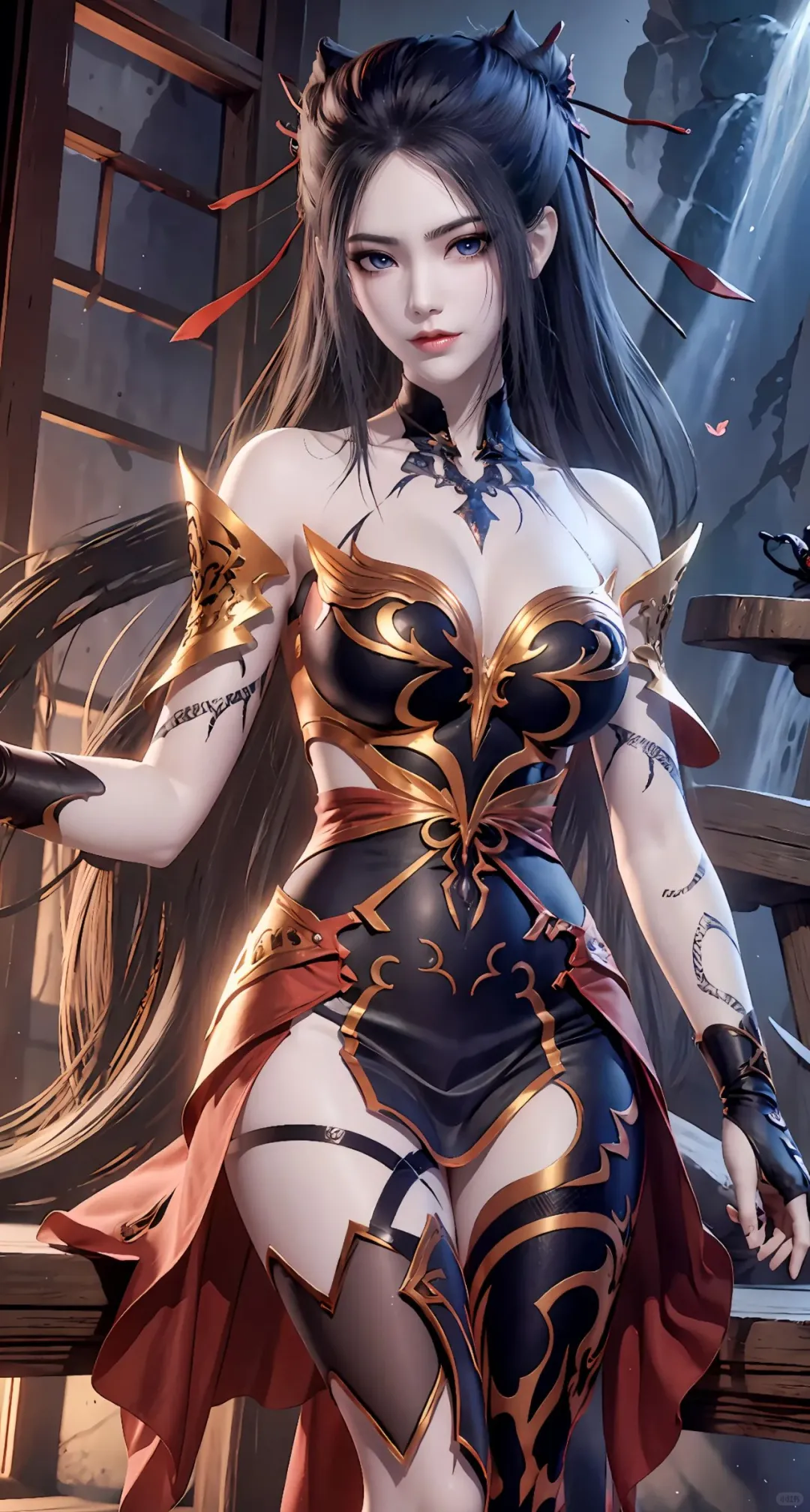 国漫女神 焰灵姬精美壁纸一组