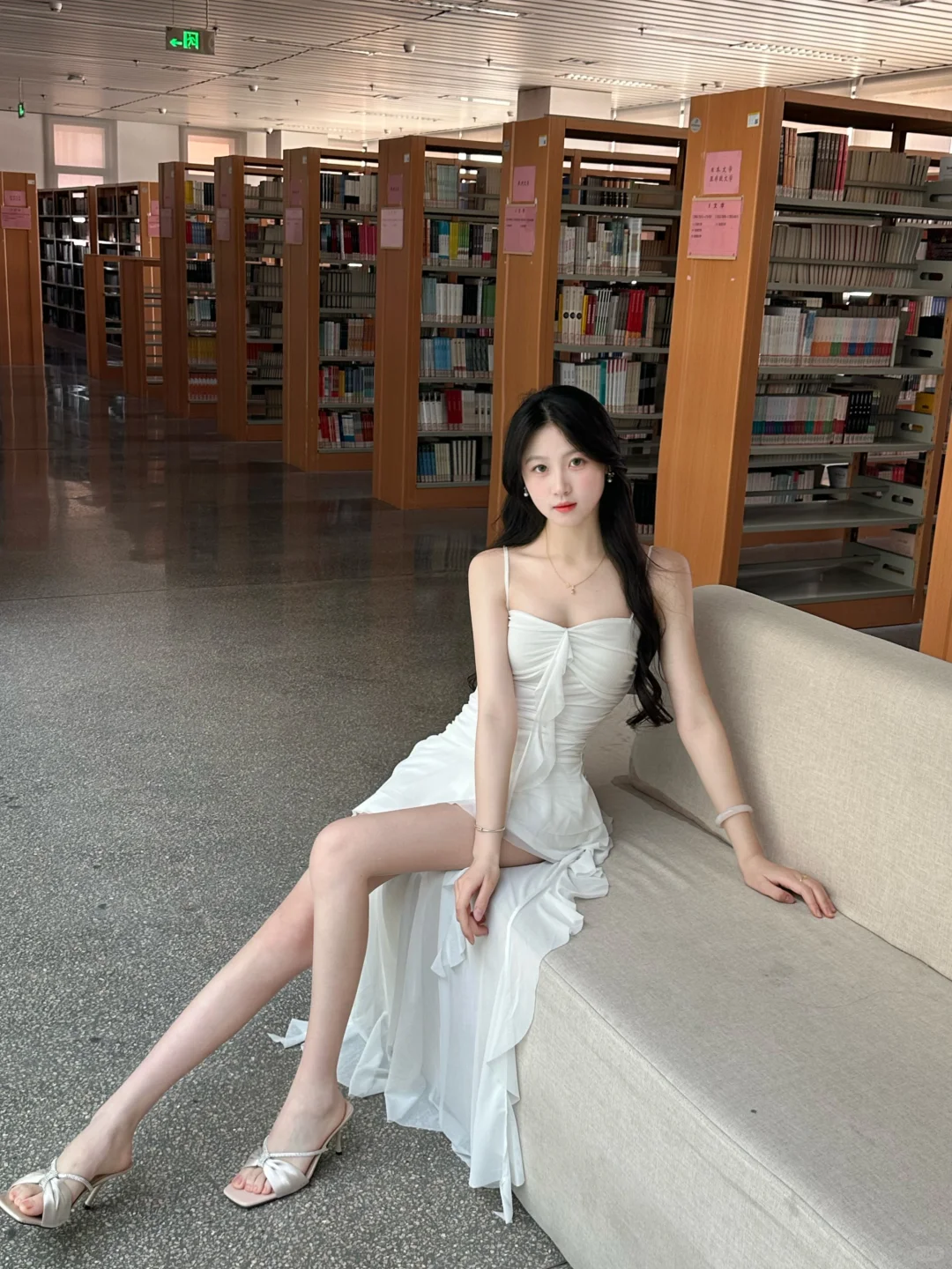 今天穿了仙女裙！