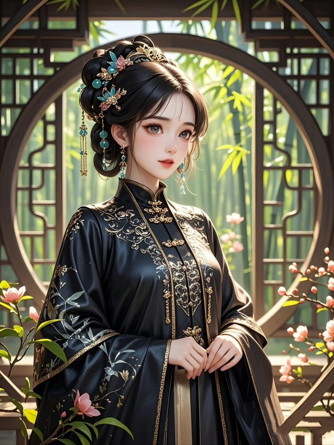 黑袍加身，威风凛凛
