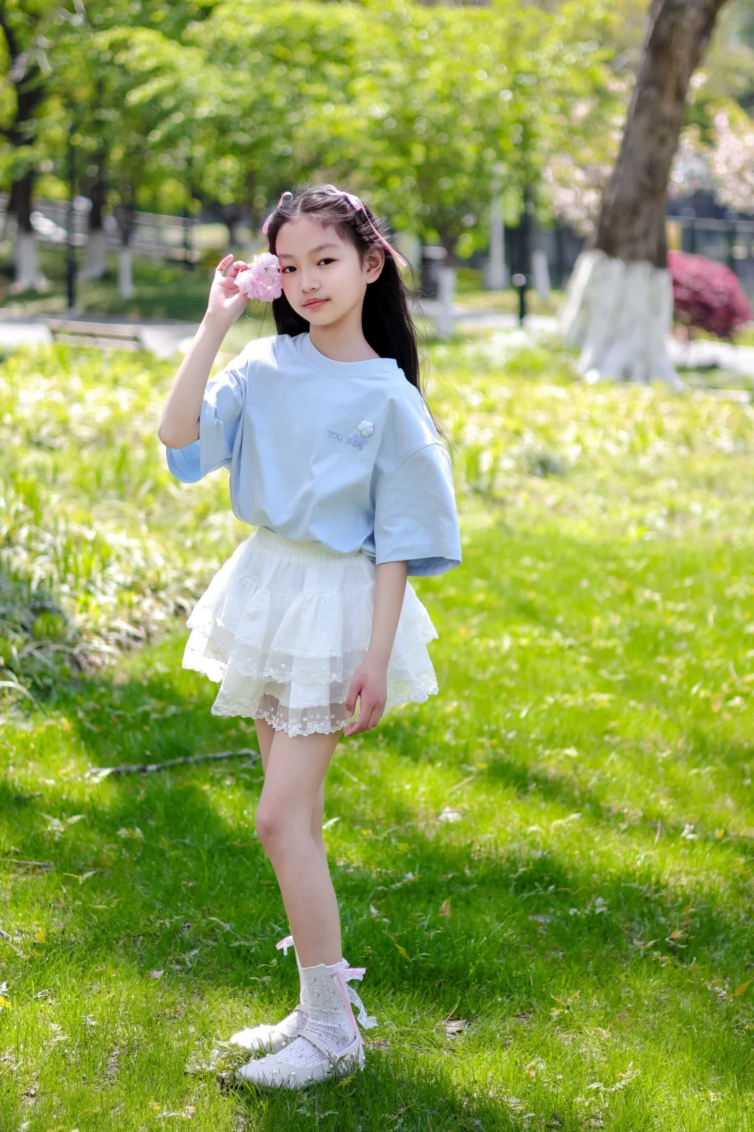 属于夏日的一抹蓝～