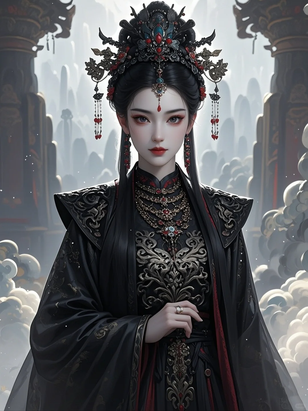黑袍加身，威风凛凛