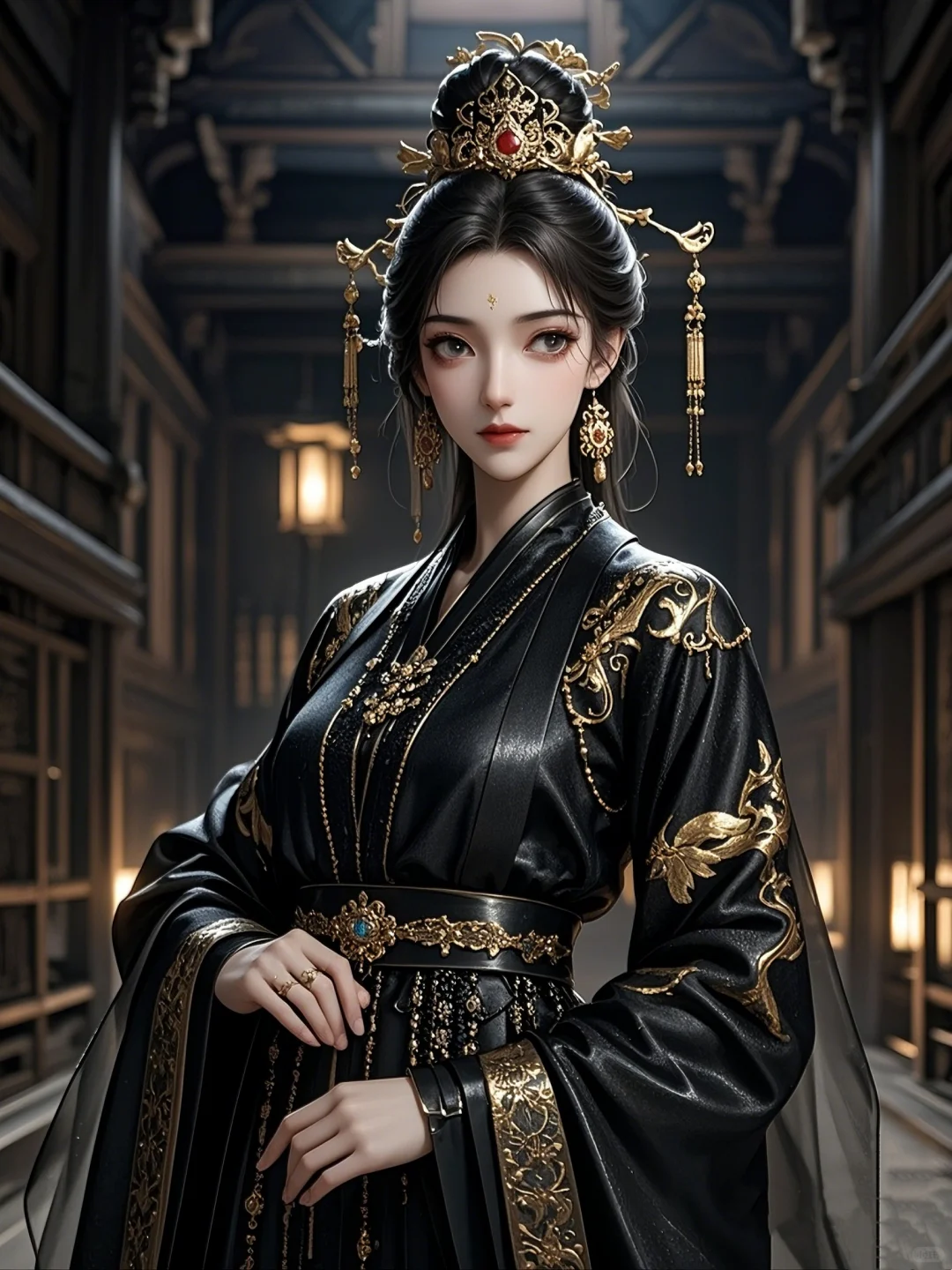 黑袍加身，威风凛凛