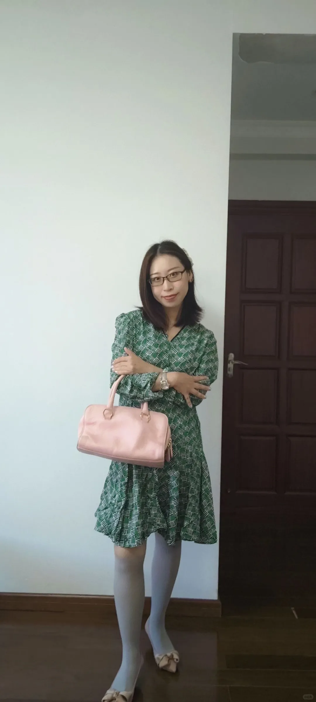 中年少女的换季丝袜穿搭