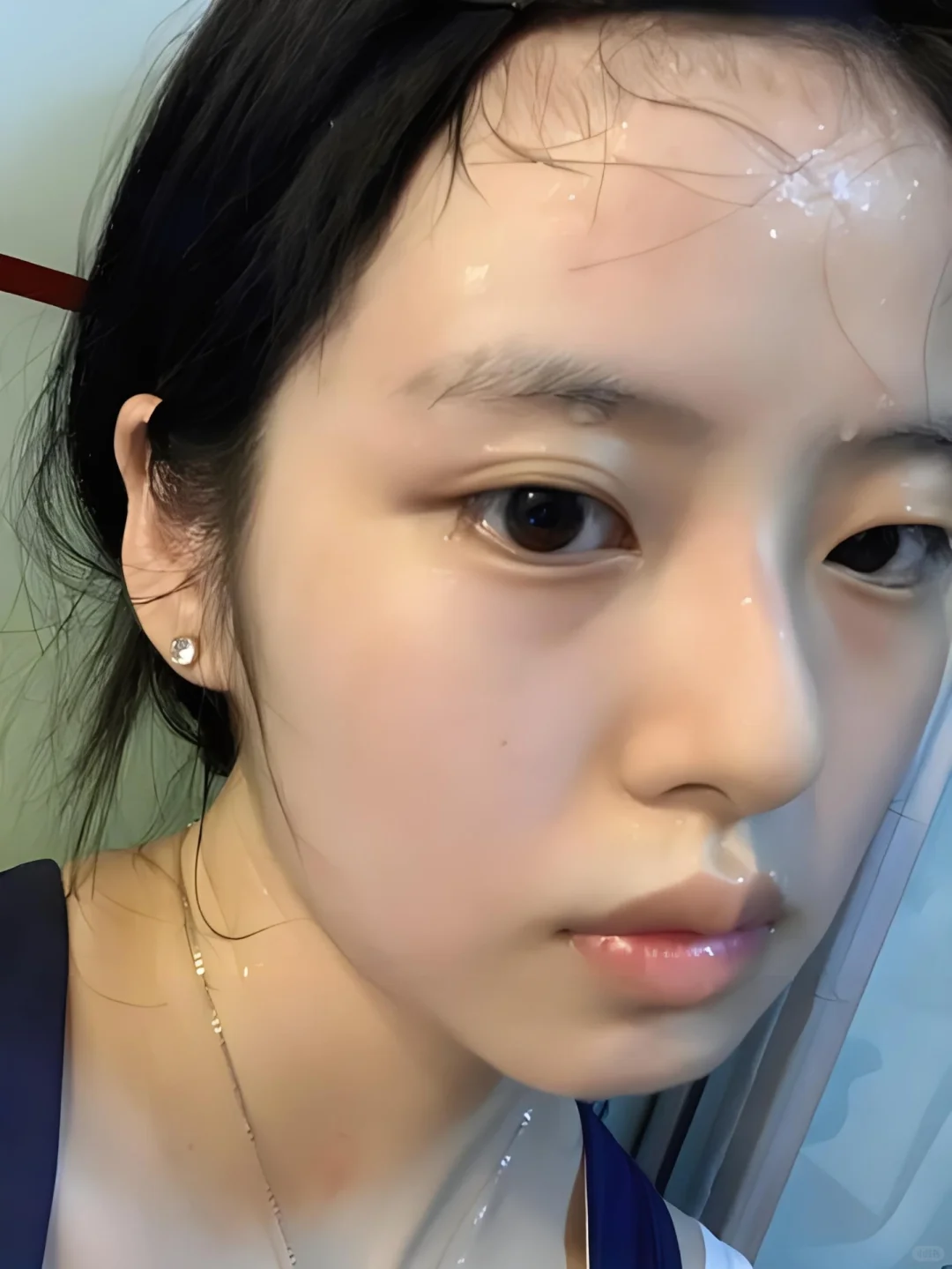 这个女生长到我审美上了