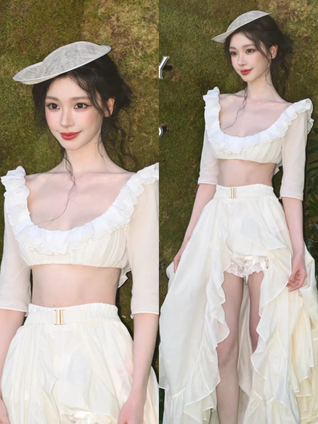 易梦玲礼服20组 美商高+敢穿=大出圈