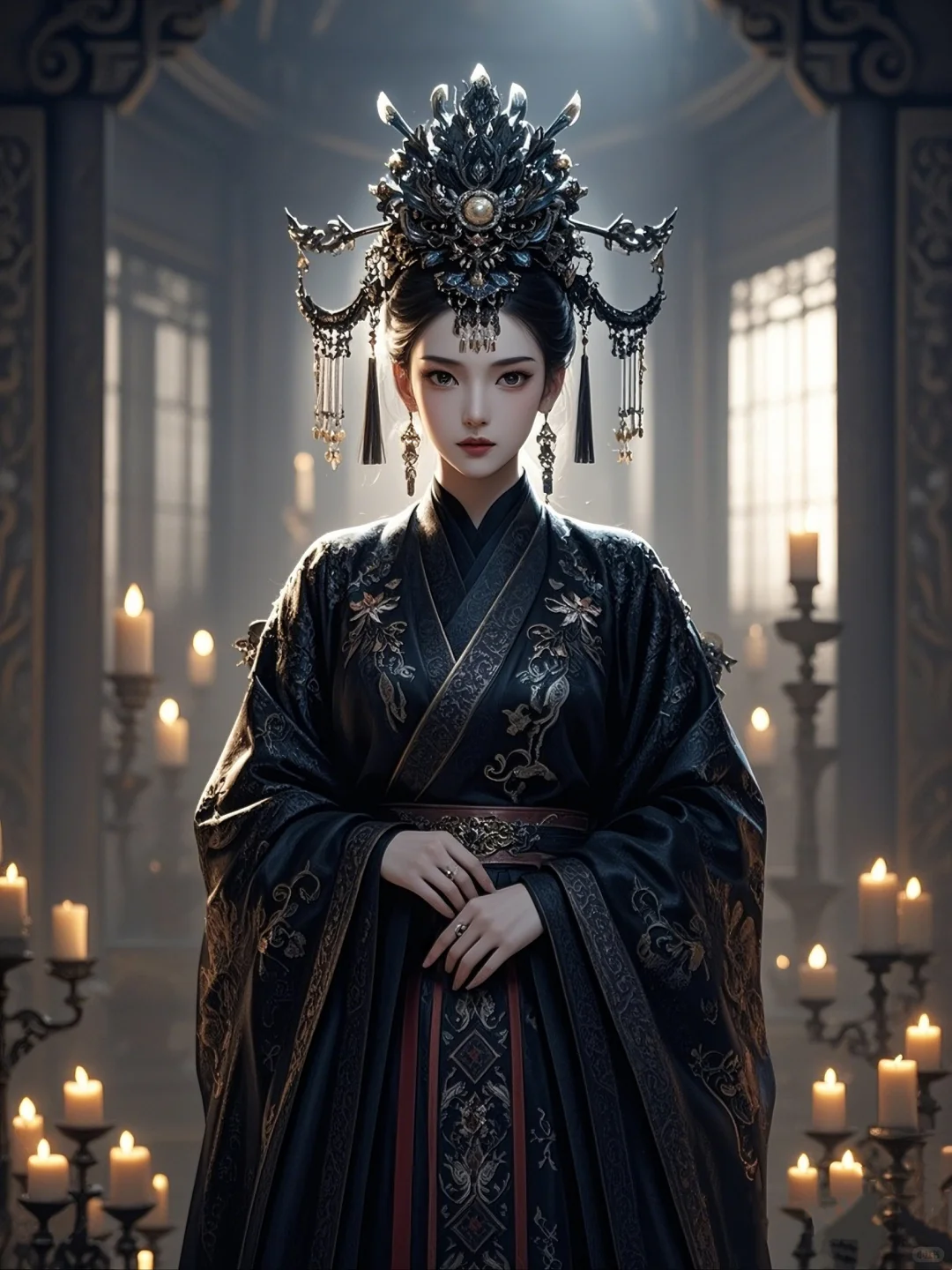 黑袍加身，威风凛凛