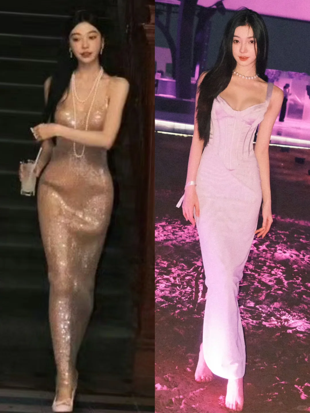 易梦玲礼服20组 美商高+敢穿=大出圈