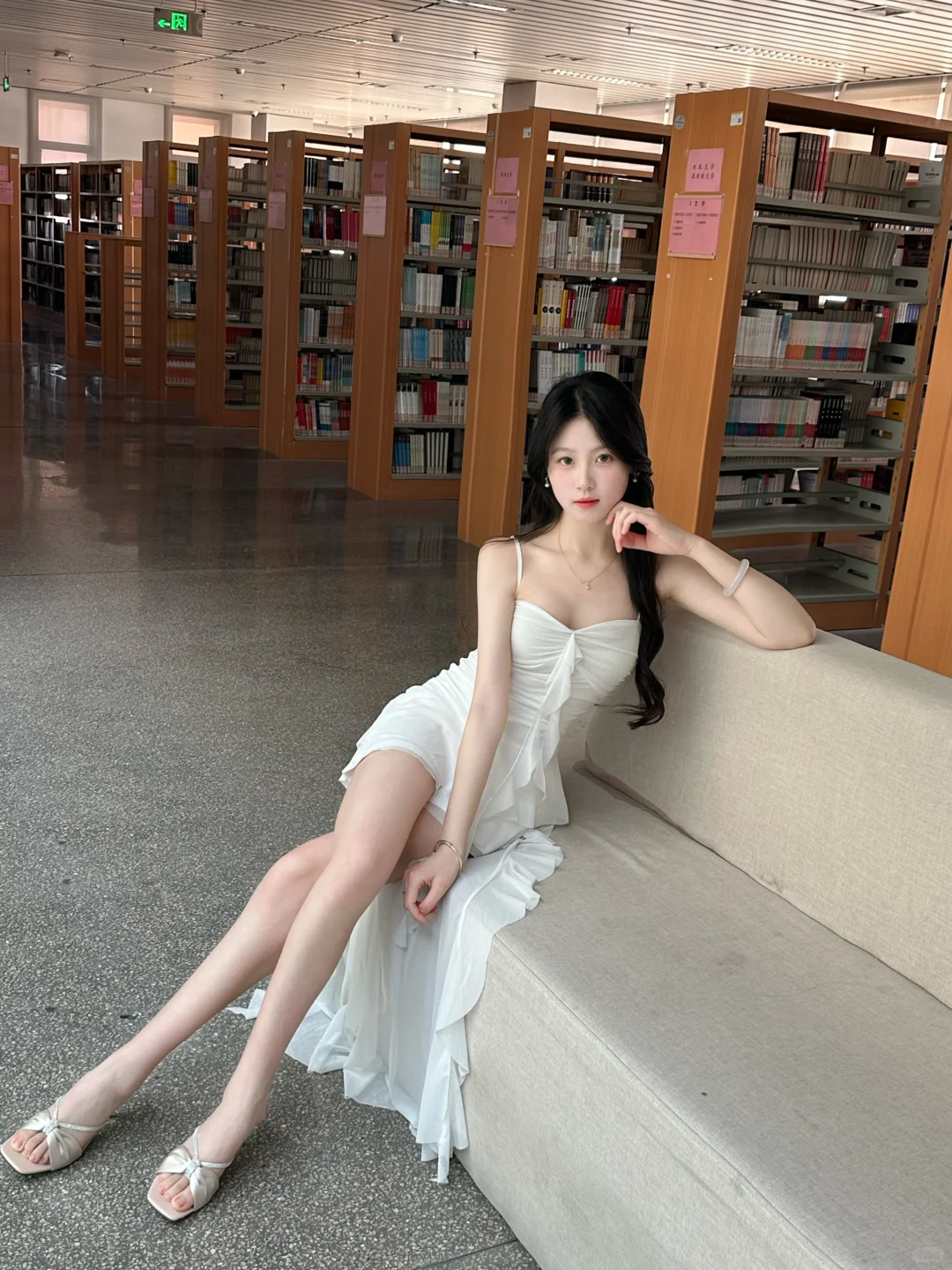 今天穿了仙女裙！