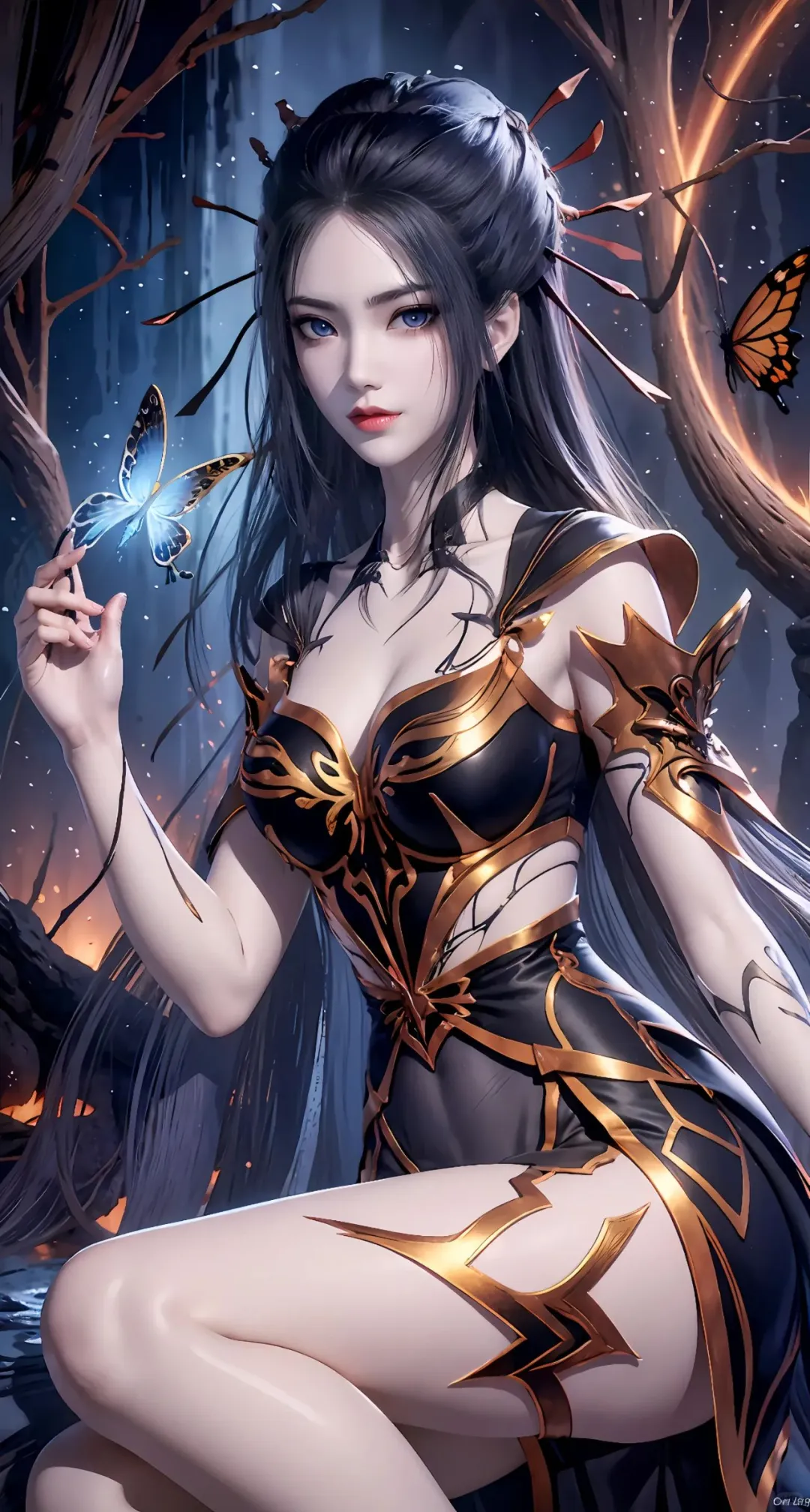 国漫女神 焰灵姬精美壁纸一组