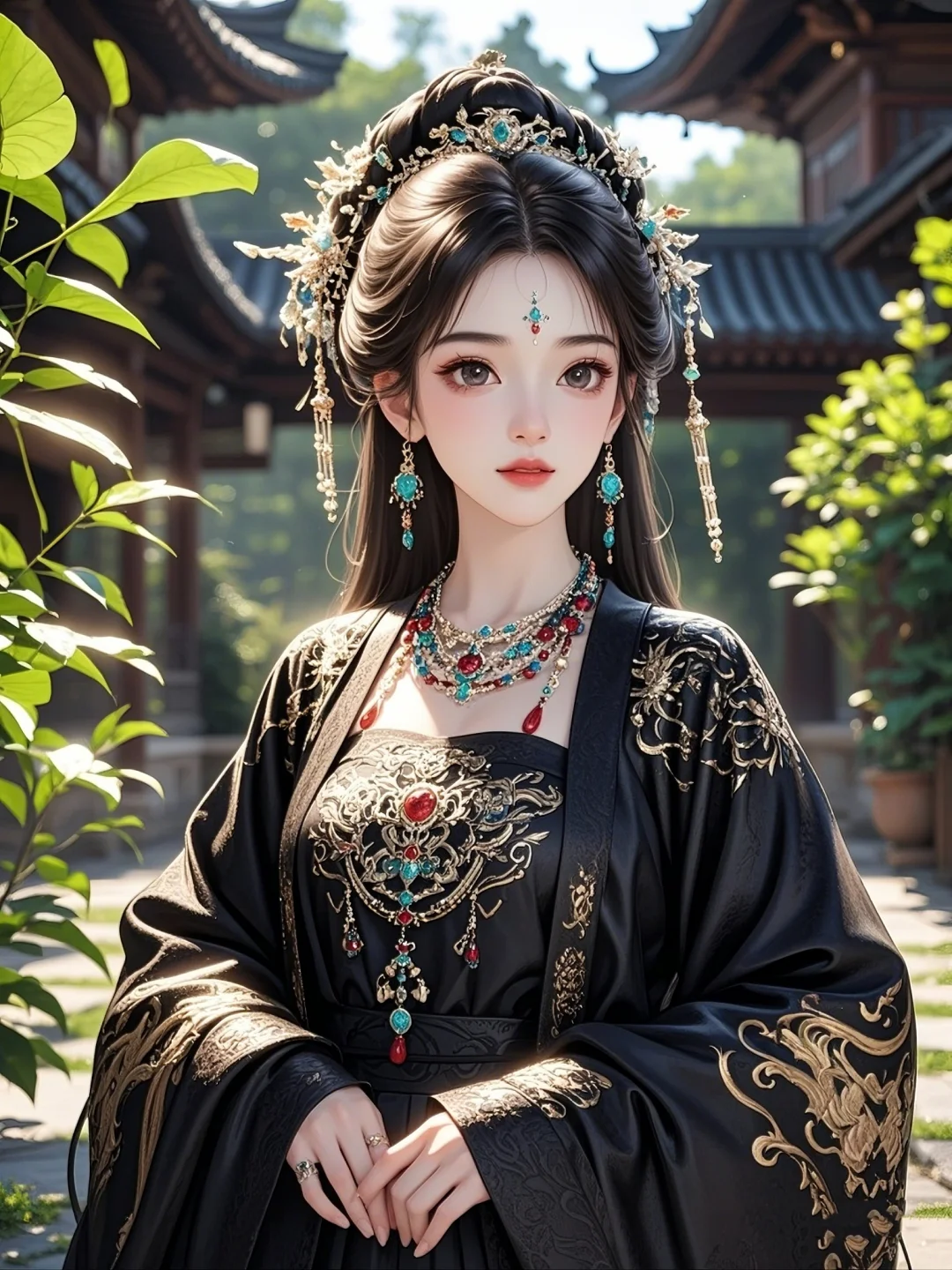黑袍加身，威风凛凛