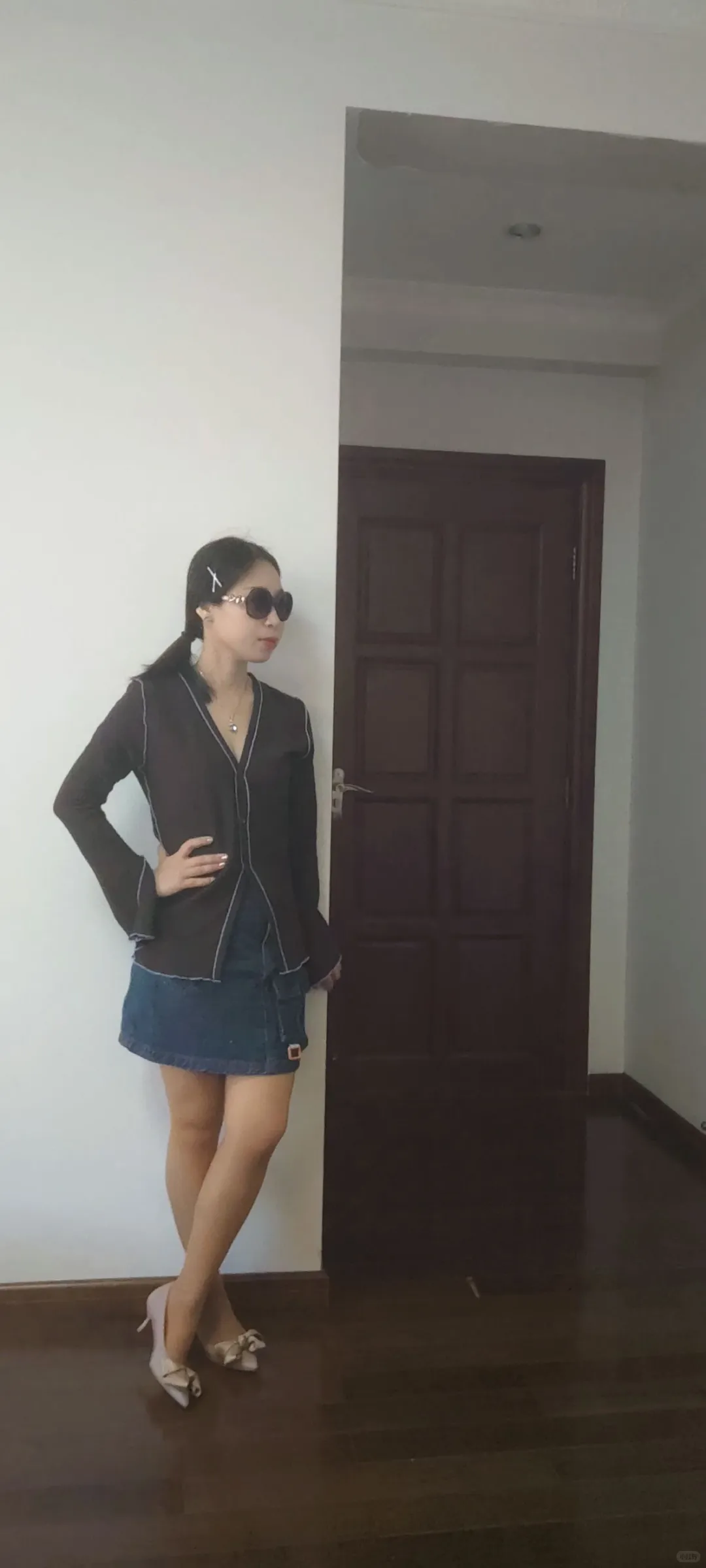 中年少女的换季丝袜穿搭