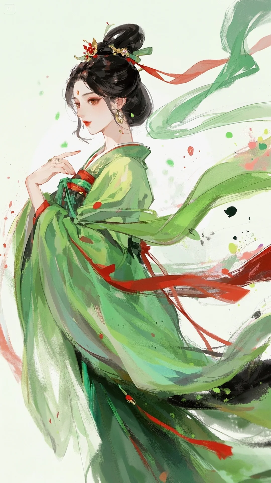 “记得绿罗裙，处处怜芳草”