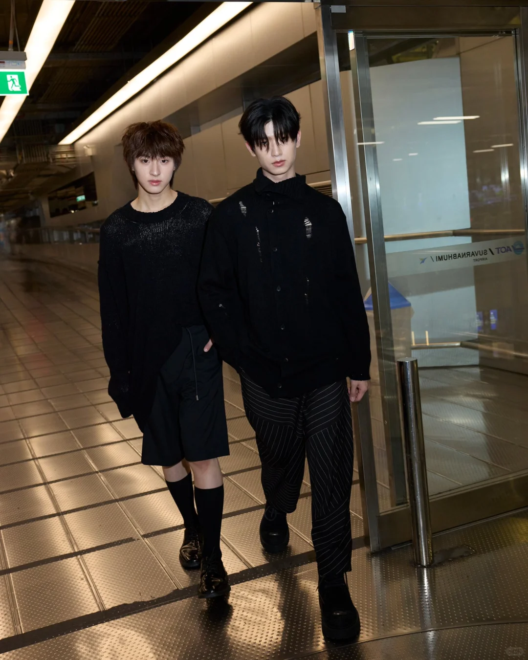 TMK飞巴黎的机场OOTD