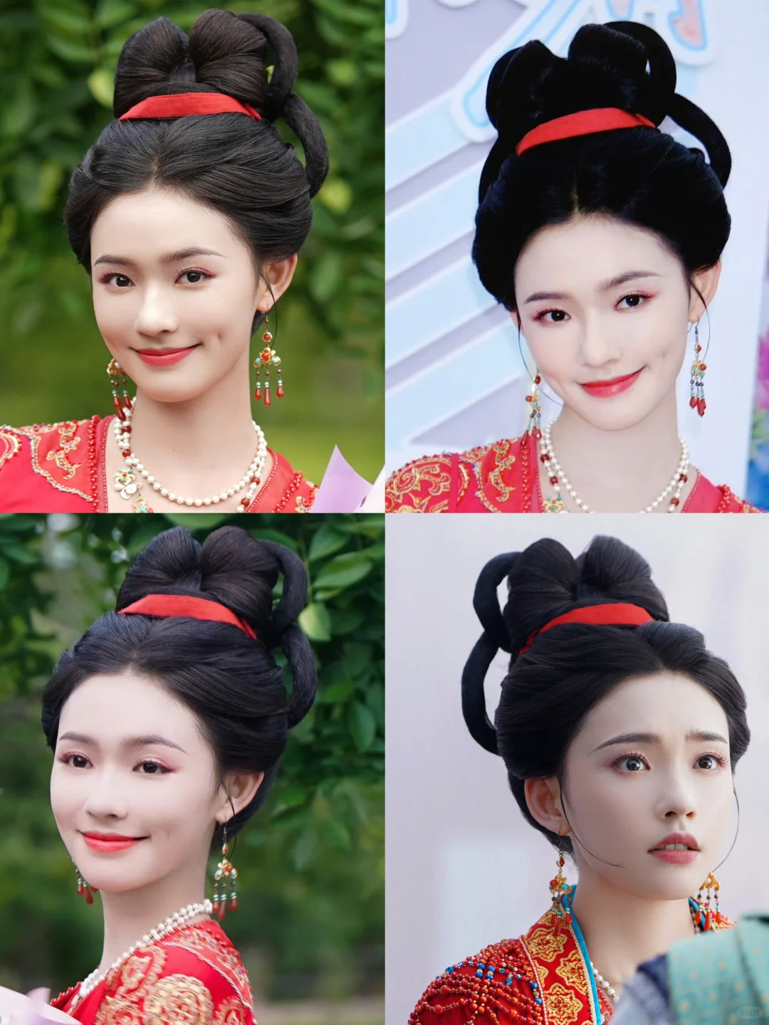 怎敌她千娇百媚 罗令妤 发髻发饰1-13套