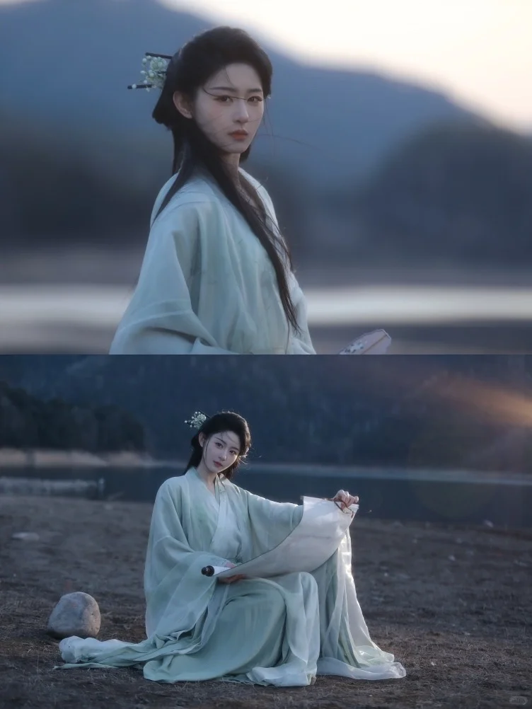 “假如你舍一滴泪”🍃给赵晴拍的清冷古风～