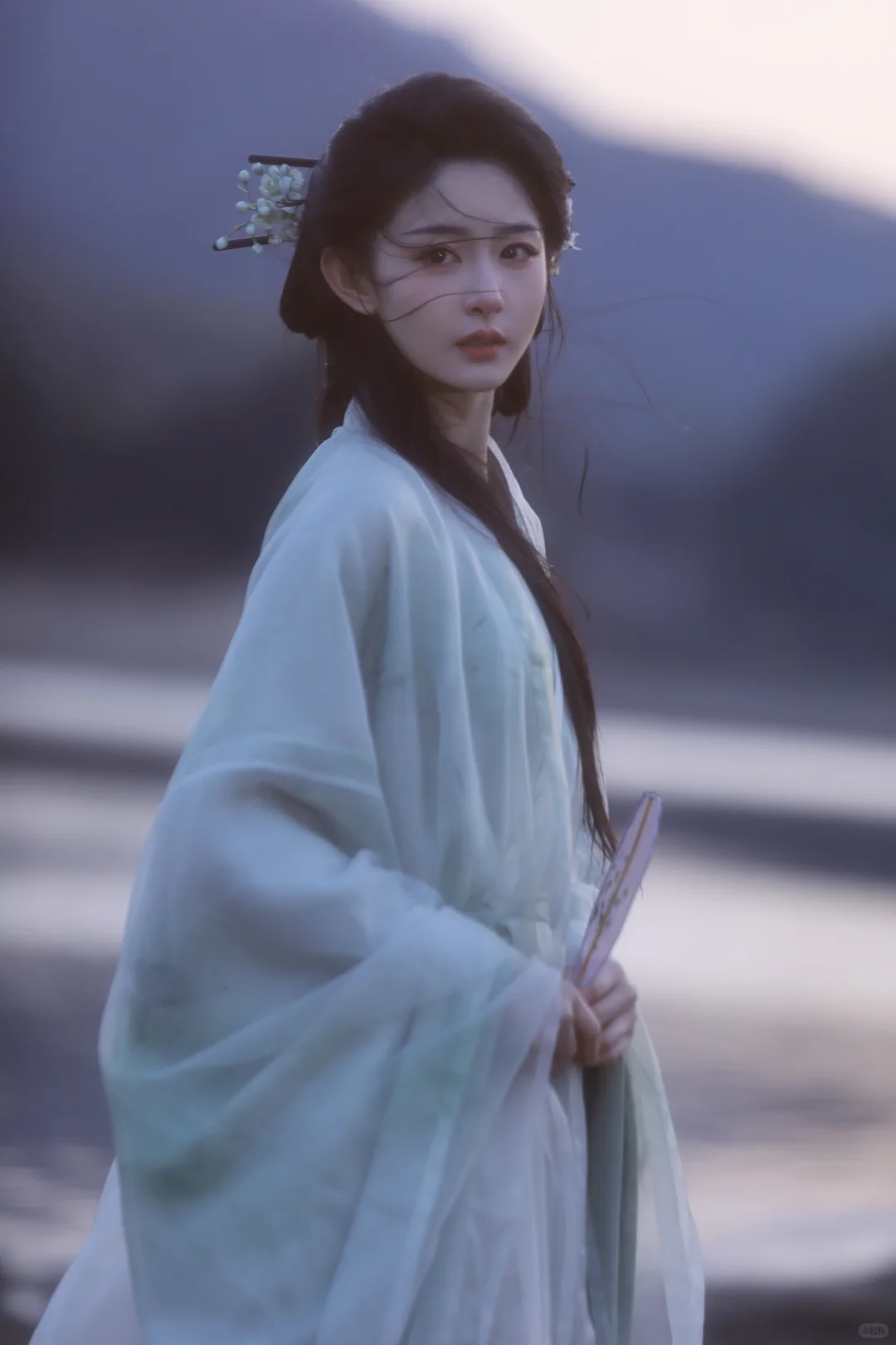 “假如你舍一滴泪”🍃给赵晴拍的清冷古风～