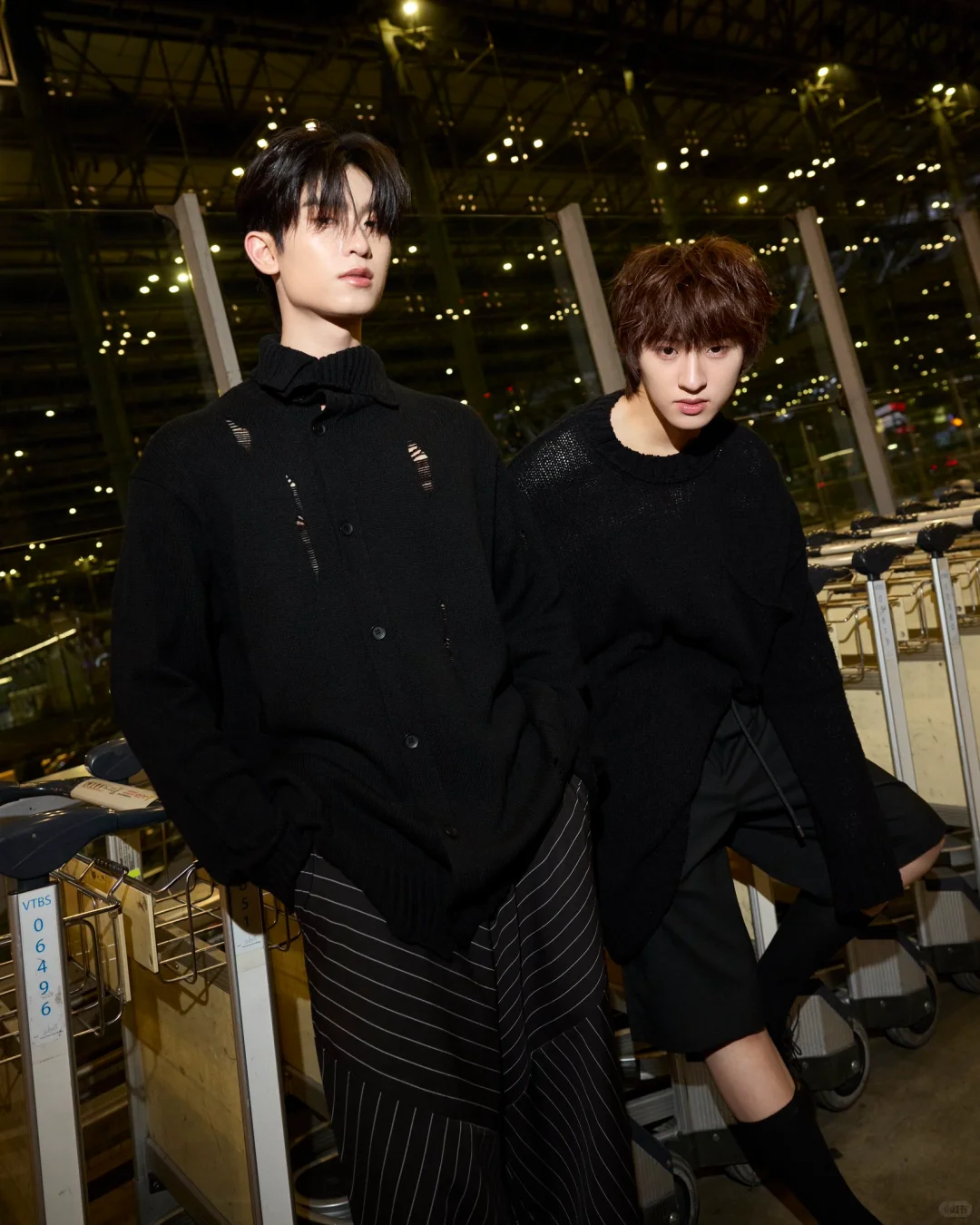 TMK飞巴黎的机场OOTD
