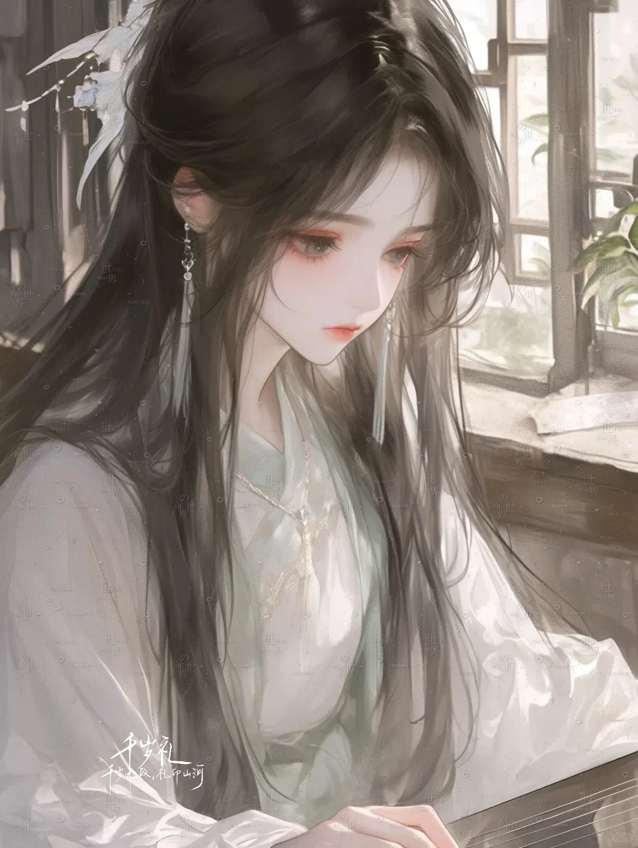 跑点古风女