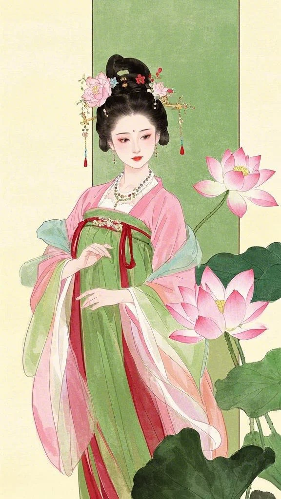 荷你相见 我刚好路过 你刚好盛开