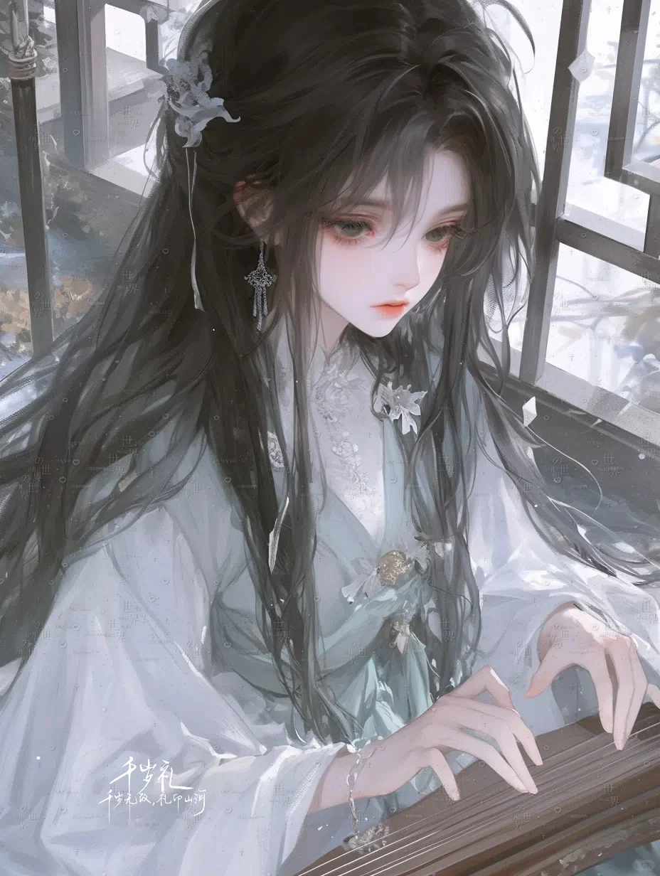 跑点古风女