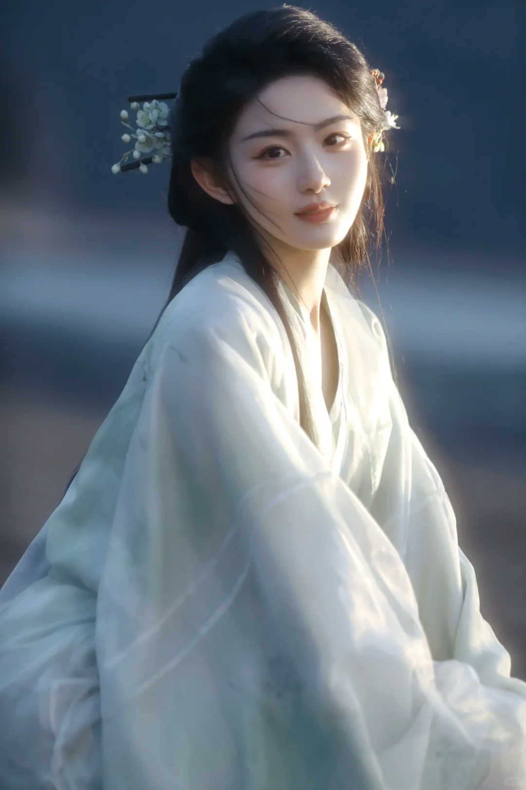 “假如你舍一滴泪”🍃给赵晴拍的清冷古风～