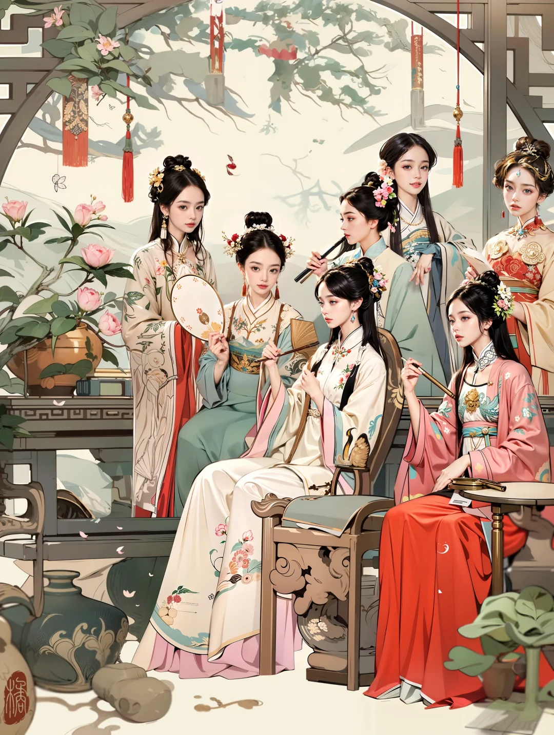 古装女团